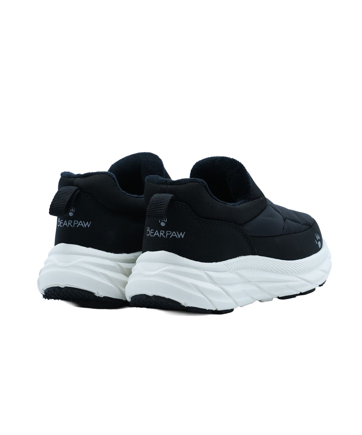 베어파우(BEARPAW) EDITH 패딩슬립온 블랙 (K3014001RD-K)