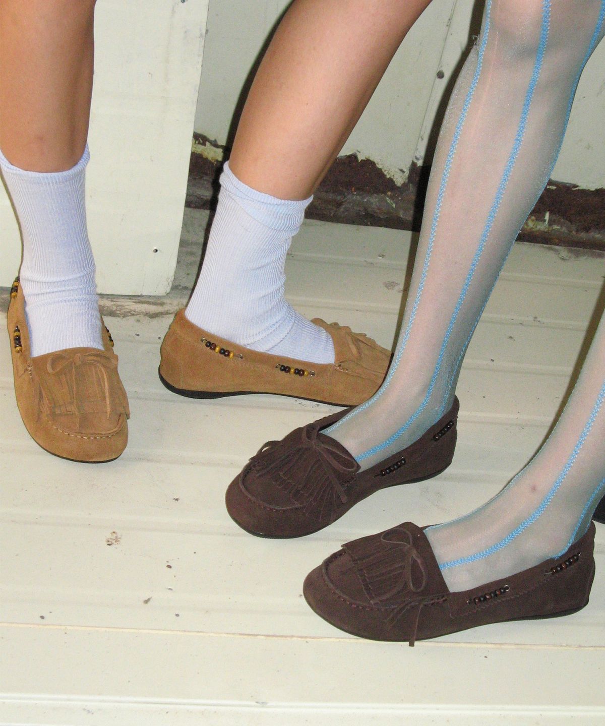 포기무디(FOGGY MOODY) Almond 0061. Fringe Loafers - 3colors