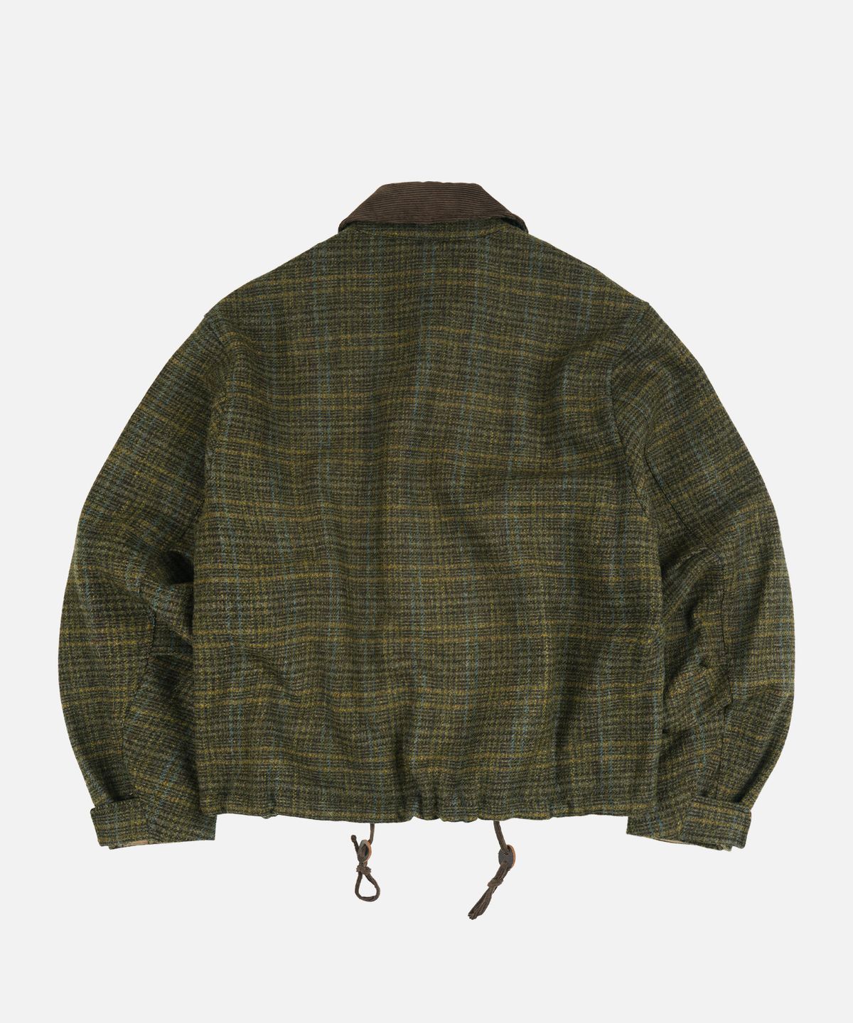 프리즘웍스(FRIZMWORKS) WOOL HERITAGE HUNTING JACKET _ SEAWEED