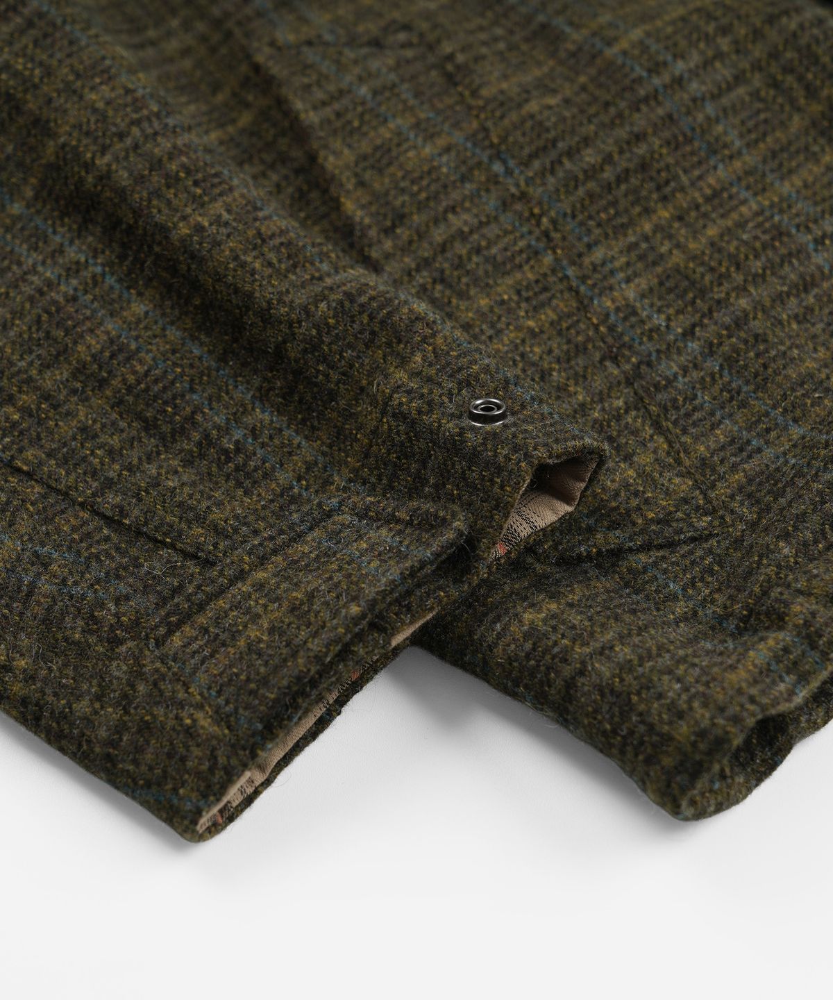 프리즘웍스(FRIZMWORKS) WOOL HERITAGE HUNTING JACKET _ SEAWEED
