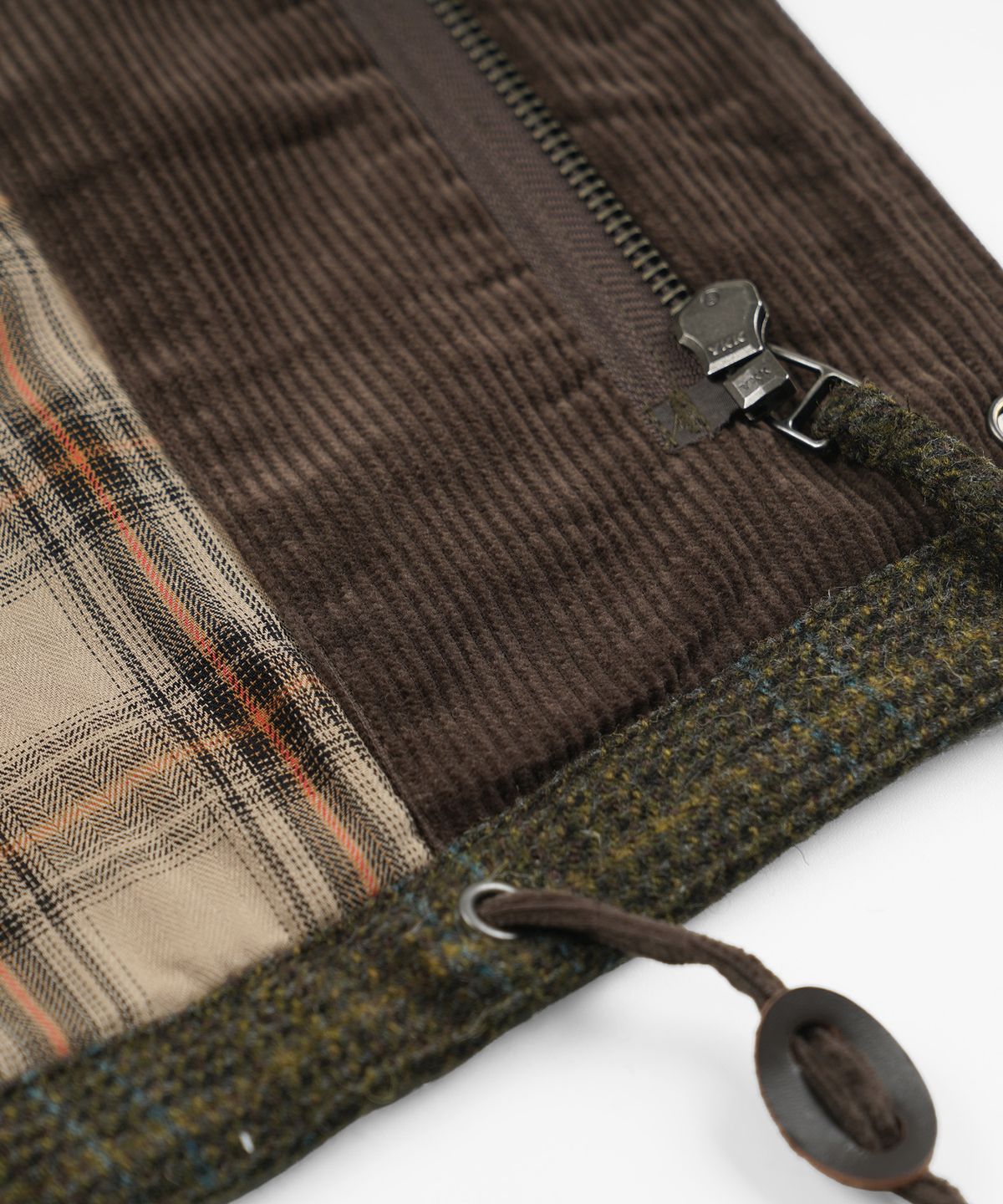 프리즘웍스(FRIZMWORKS) WOOL HERITAGE HUNTING JACKET _ SEAWEED