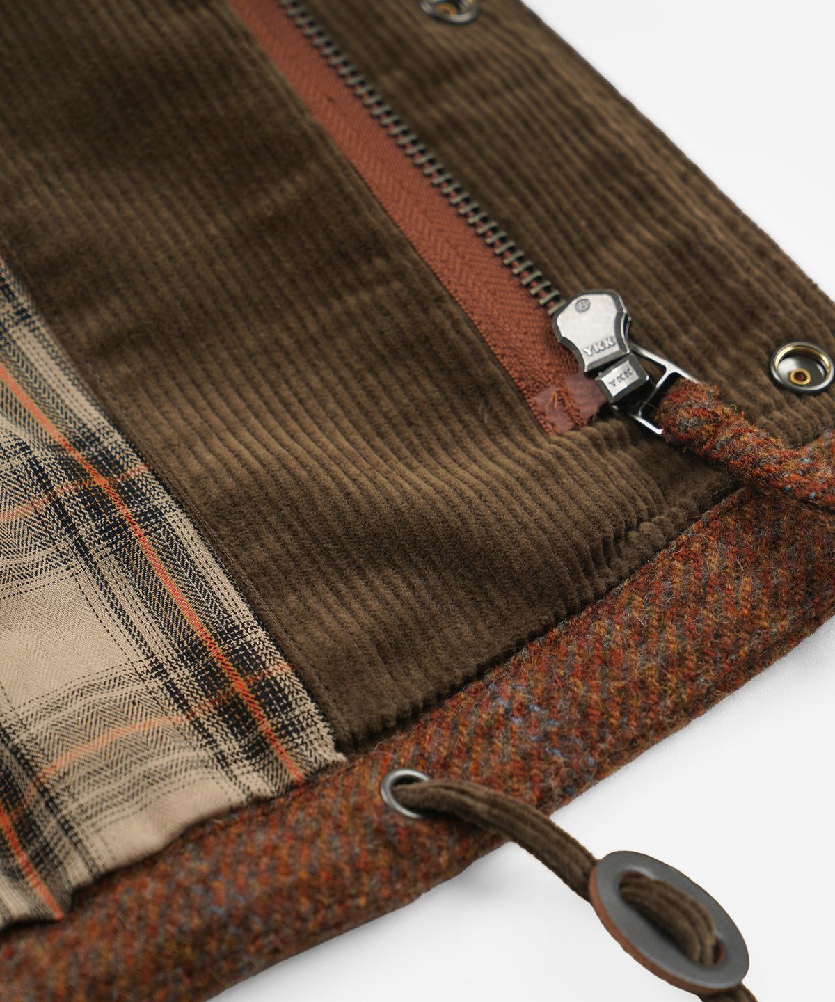 프리즘웍스(FRIZMWORKS) WOOL HERITAGE HUNTING JACKET _ MAPLE