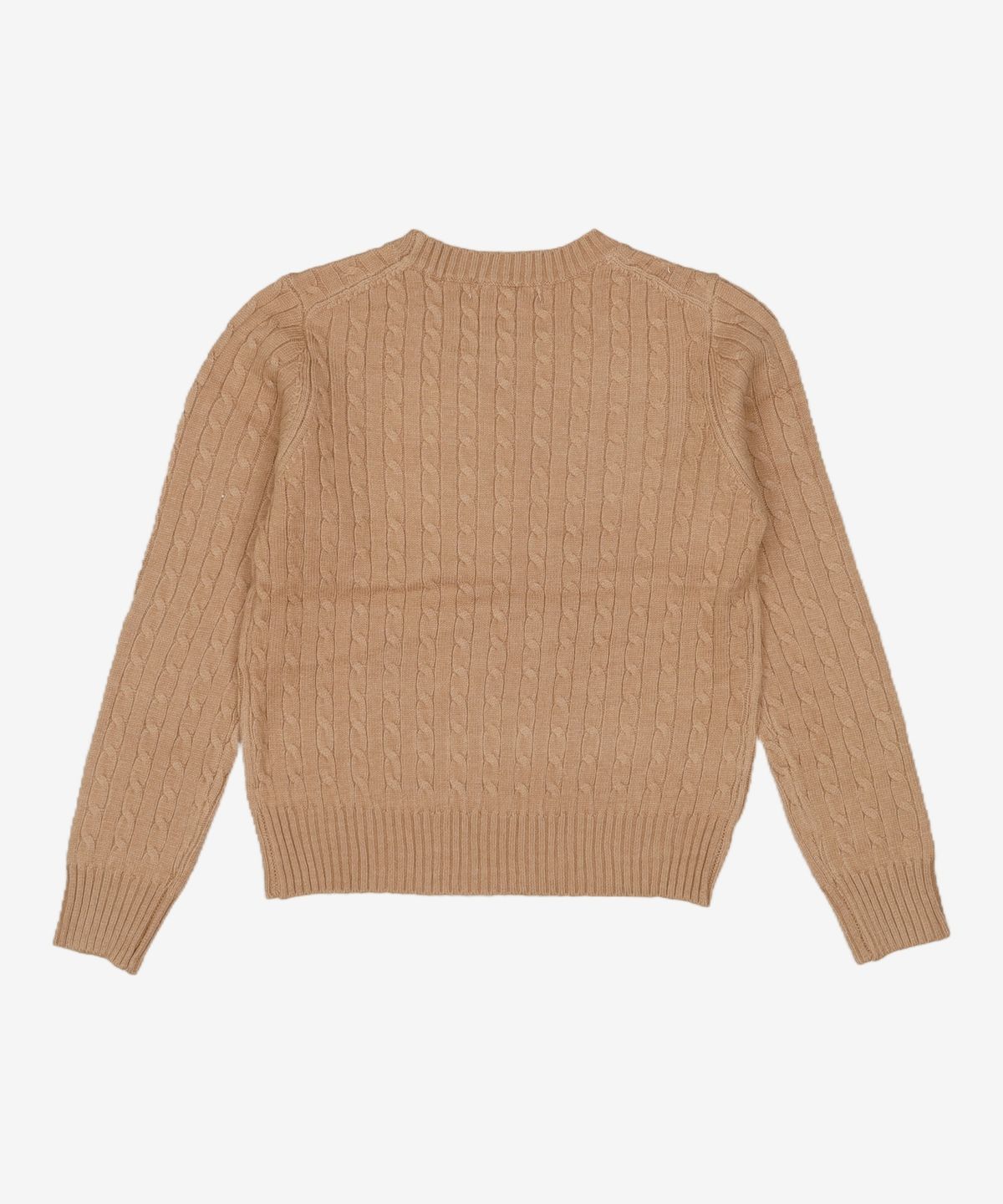제너럴 아이디어(GENERAL IDEA) GNRL 케이블 풀오버 [BEIGE] / WBC3L05502 S