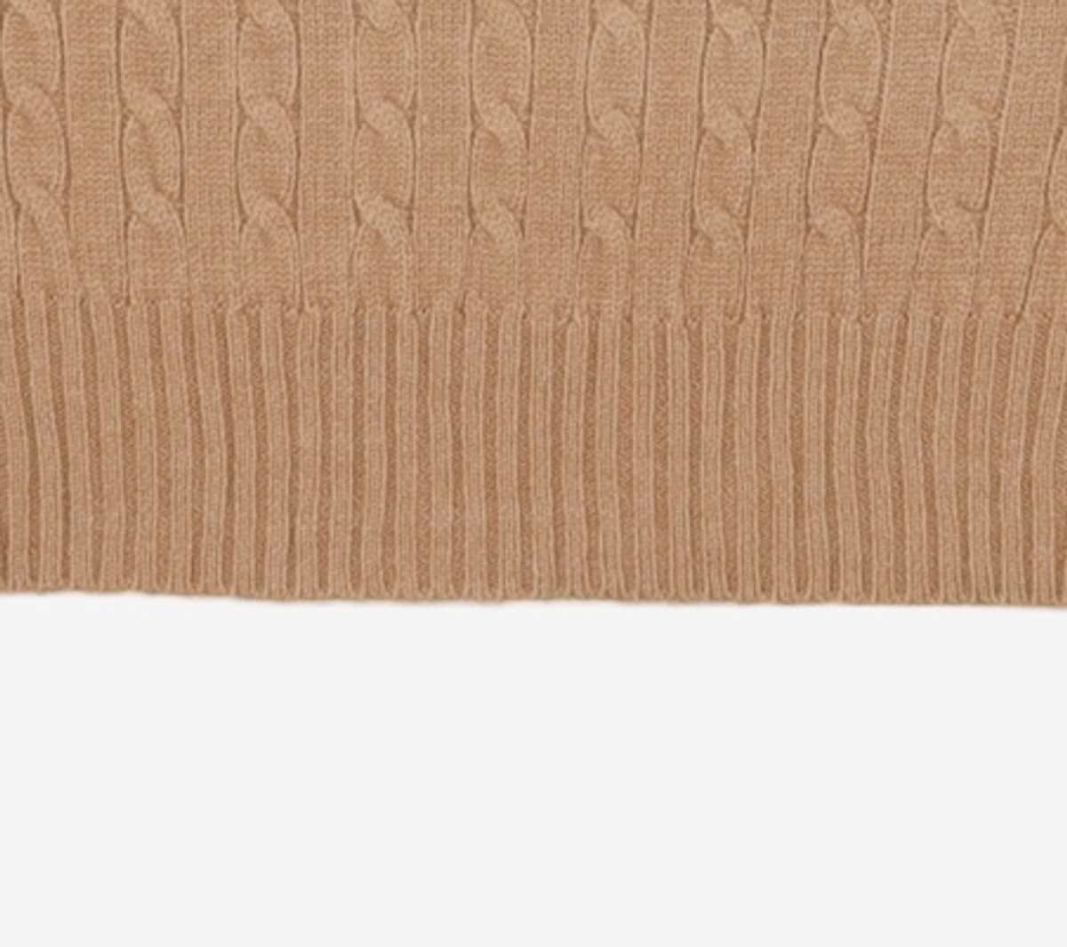 제너럴 아이디어(GENERAL IDEA) GNRL 케이블 풀오버 [BEIGE] / WBC3L05502 S