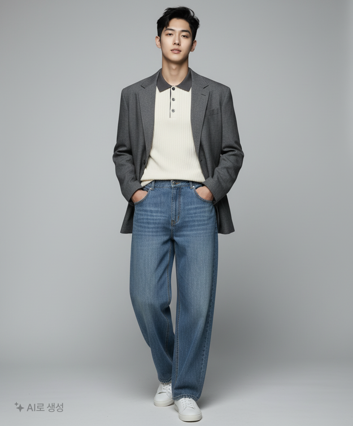 데케트(DECET) [패션플래닛X데케트][올시즌]Relaxed Wide Denim Jeans DCPT064 34