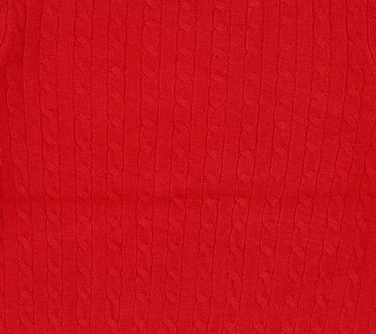 제너럴 아이디어(GENERAL IDEA) GNRL 케이블 풀오버 [RED] / WBC3L05502 S