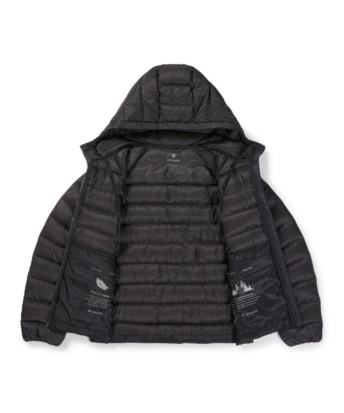 스노우피크 어패럴(SNOWPEAK APPAREL) 에어클라우드 여성 10D 경량 구스 다운 자켓 (S26WWTDJ71) Charcoal