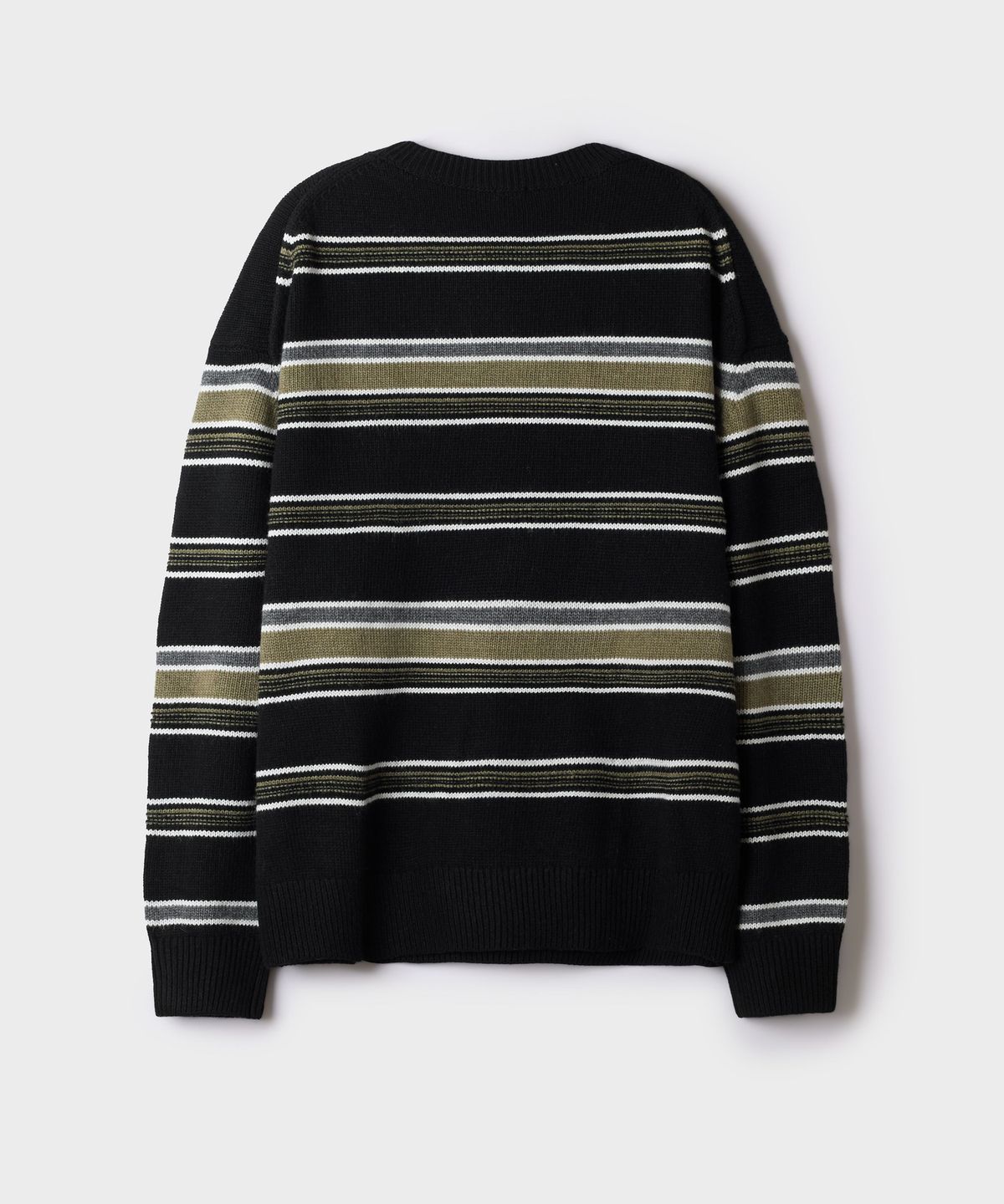 스파오(SPAO) [울블렌드] 라운드넥 스트라이프 스웨터_SPKWG4TC05