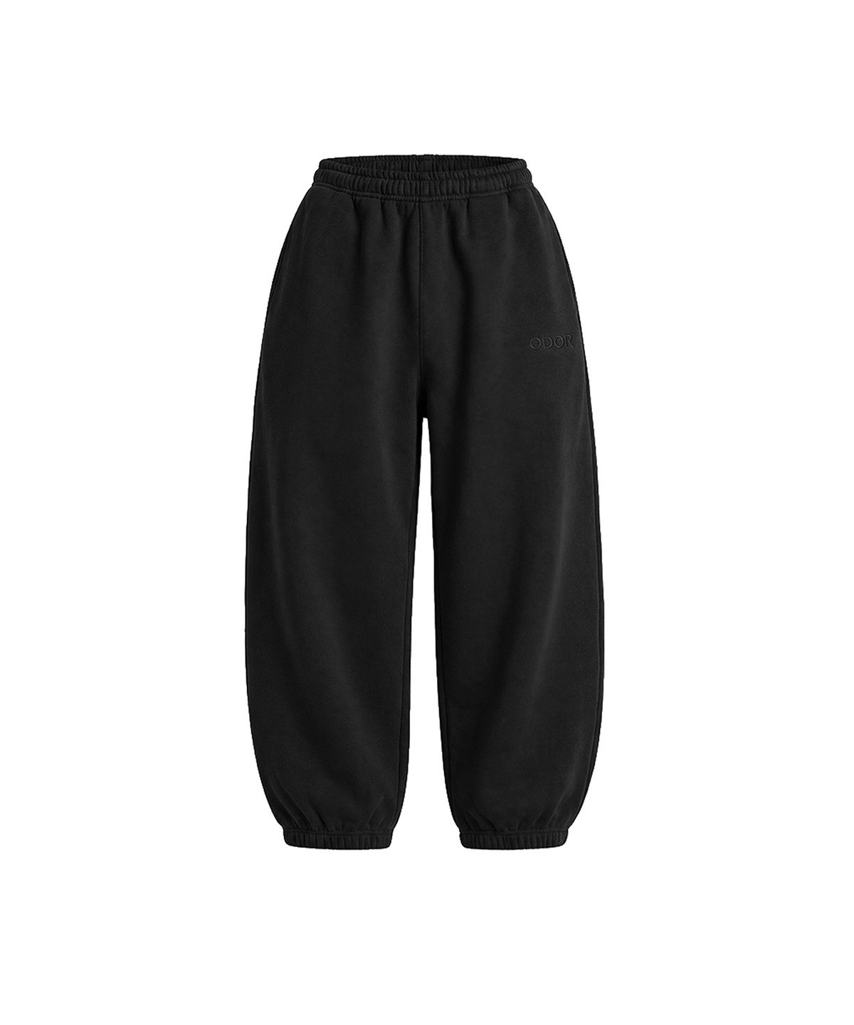 오도어(ODOR) Molly wide jogger in Archive - Charcoal