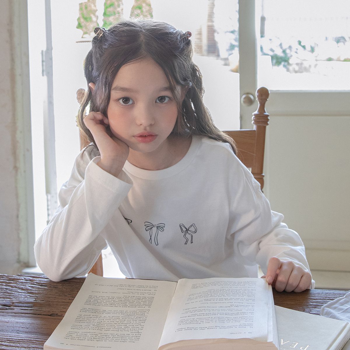 스타일노리터(STYLE NORITER) 리본즈 걸스 티셔츠