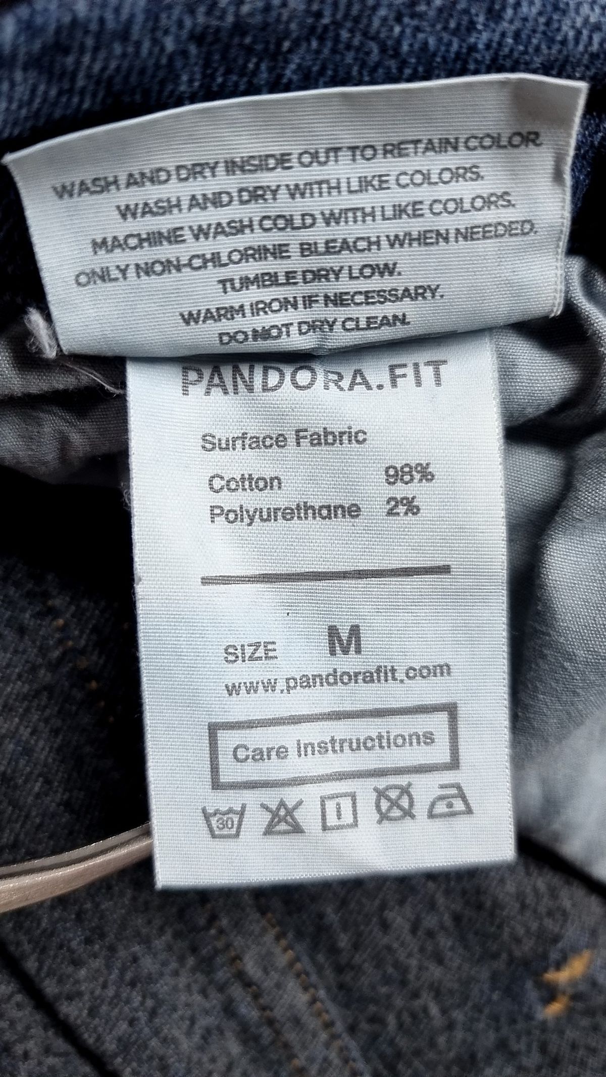 판도라핏(PANDORAFIT) 청/데님 팬츠 2