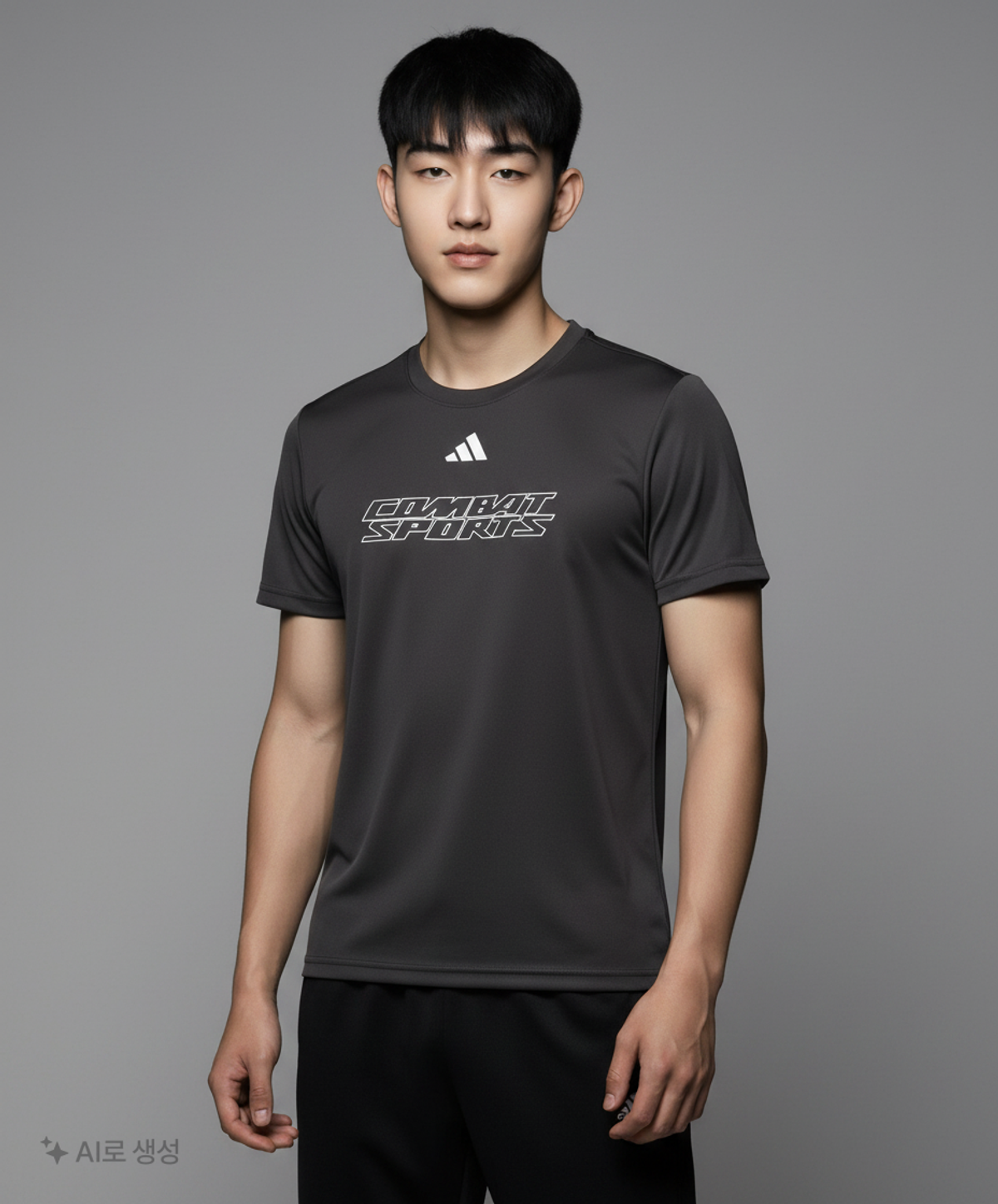 아디다스 컴뱃 스포츠(ADIDAS COMBAT SPORTS) 커뮤니티 라인  티셔츠 CLTS26CS1 L