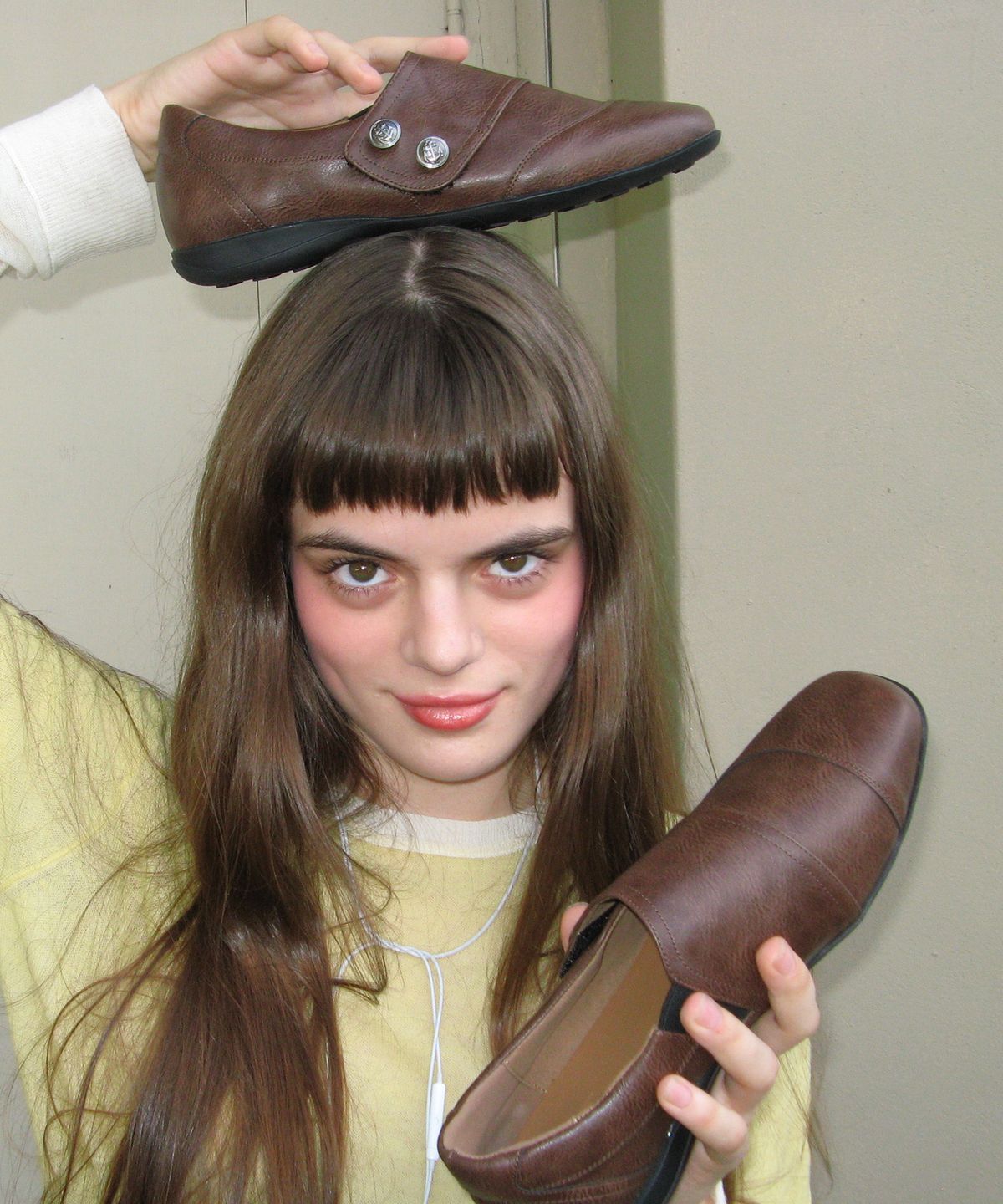 포기무디(FOGGY MOODY) Silly 0063. Button Loafers - 2colors