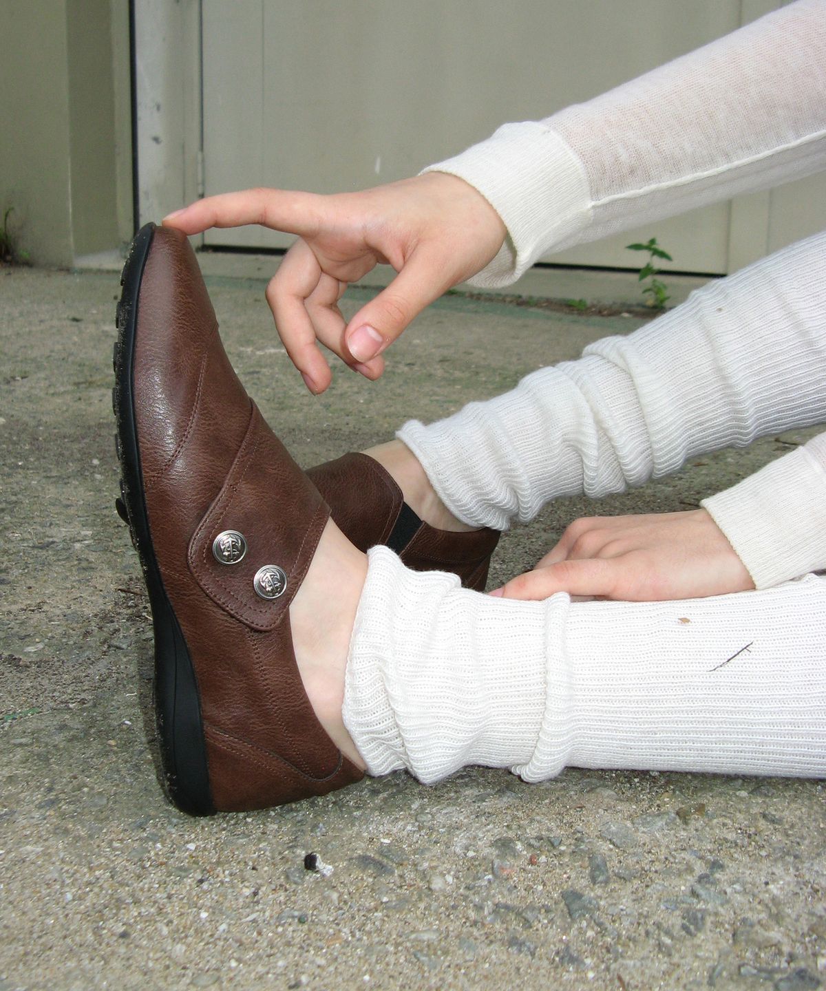 포기무디(FOGGY MOODY) Silly 0063. Button Loafers - 2colors