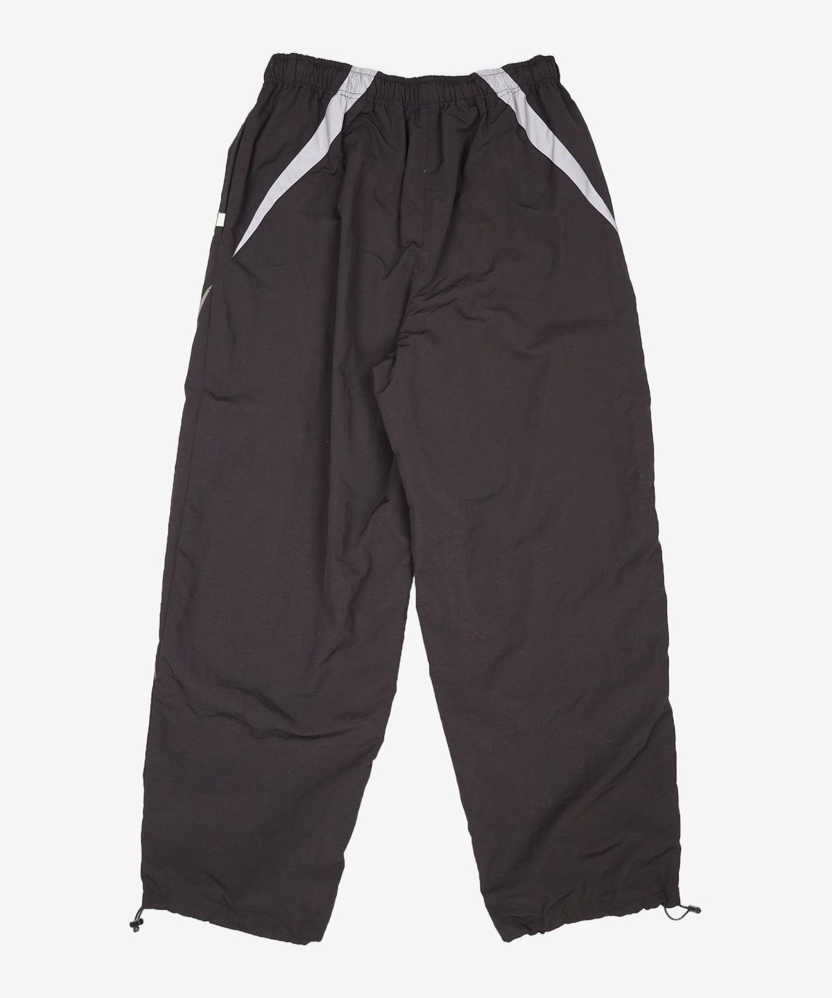 피지컬 디파트먼트(PHYSICAL DEPARTMENT) CURVE PIPING TRACK PANTS BLACK L