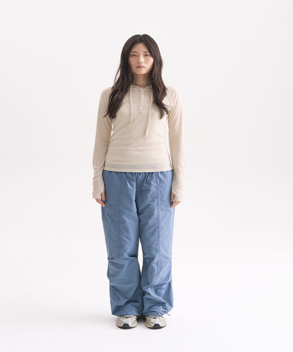 하이산(HEISAN) 데일리 파라슈트 팬츠 딥네이비