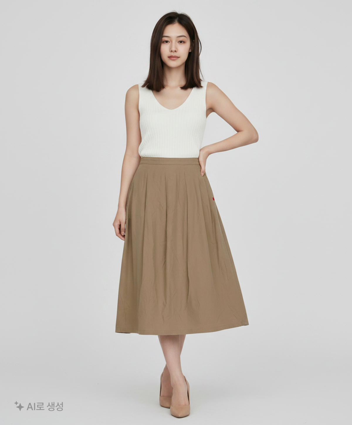 꼬모니노즈(COMONINOZ) 벌룬 스커트 BALLOON SKIRT FREE