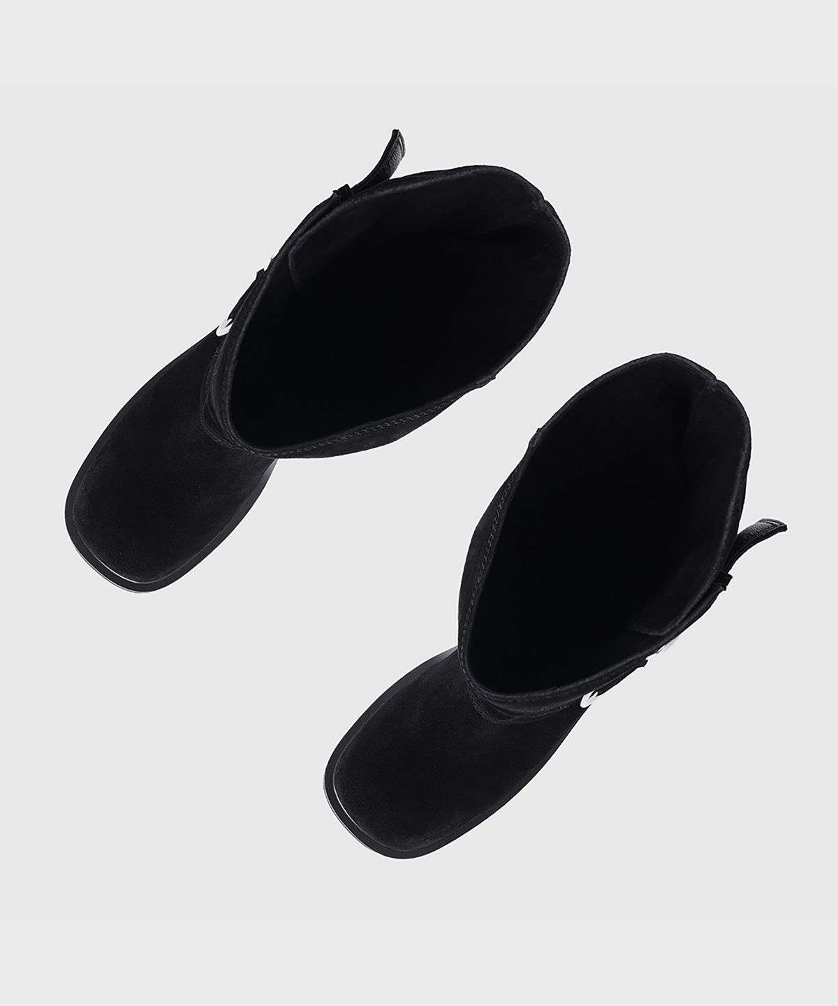 키사(KISSA) 스웨이드 투웨이 버클 루즈핏 롱부츠 L307312