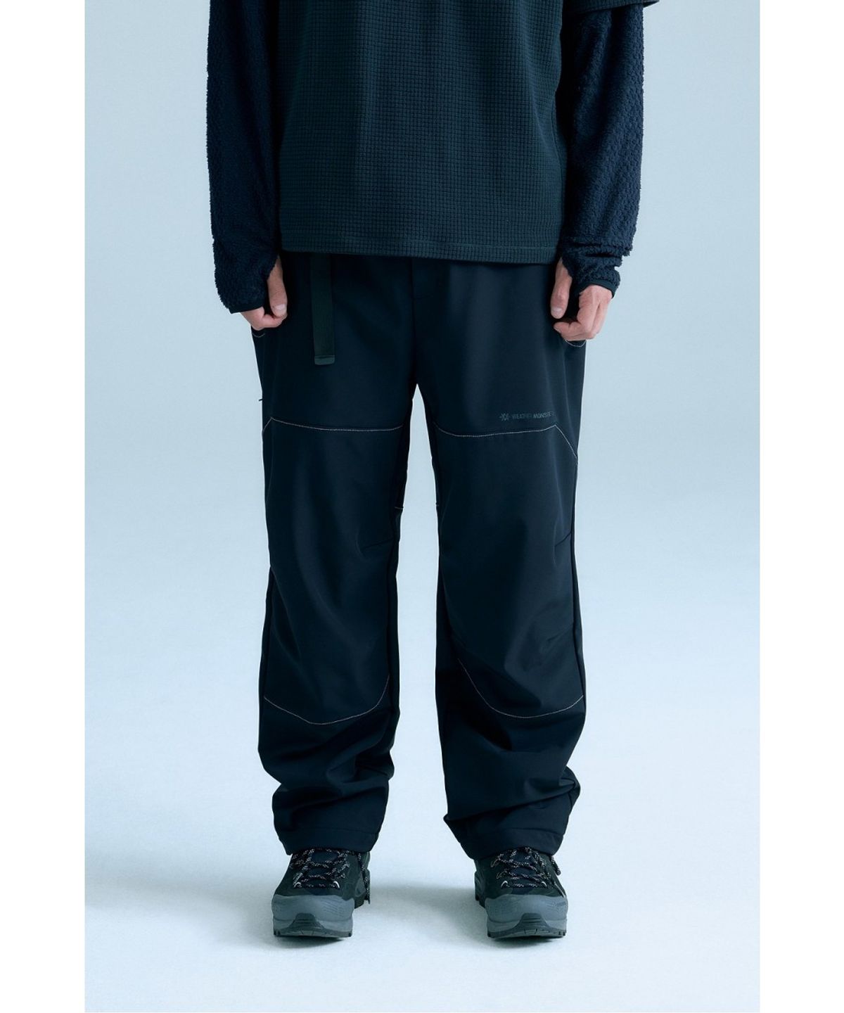 코오롱스포츠(KOLON SPORT) WM 익스퍼트 소프트 쉘 팬츠 8UPNA26303BLK