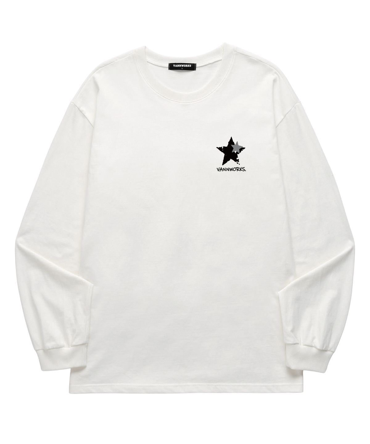 밴웍스(VANNWORKS) 2STAR HORSE 롱슬리브 (VLS0230) 화이트