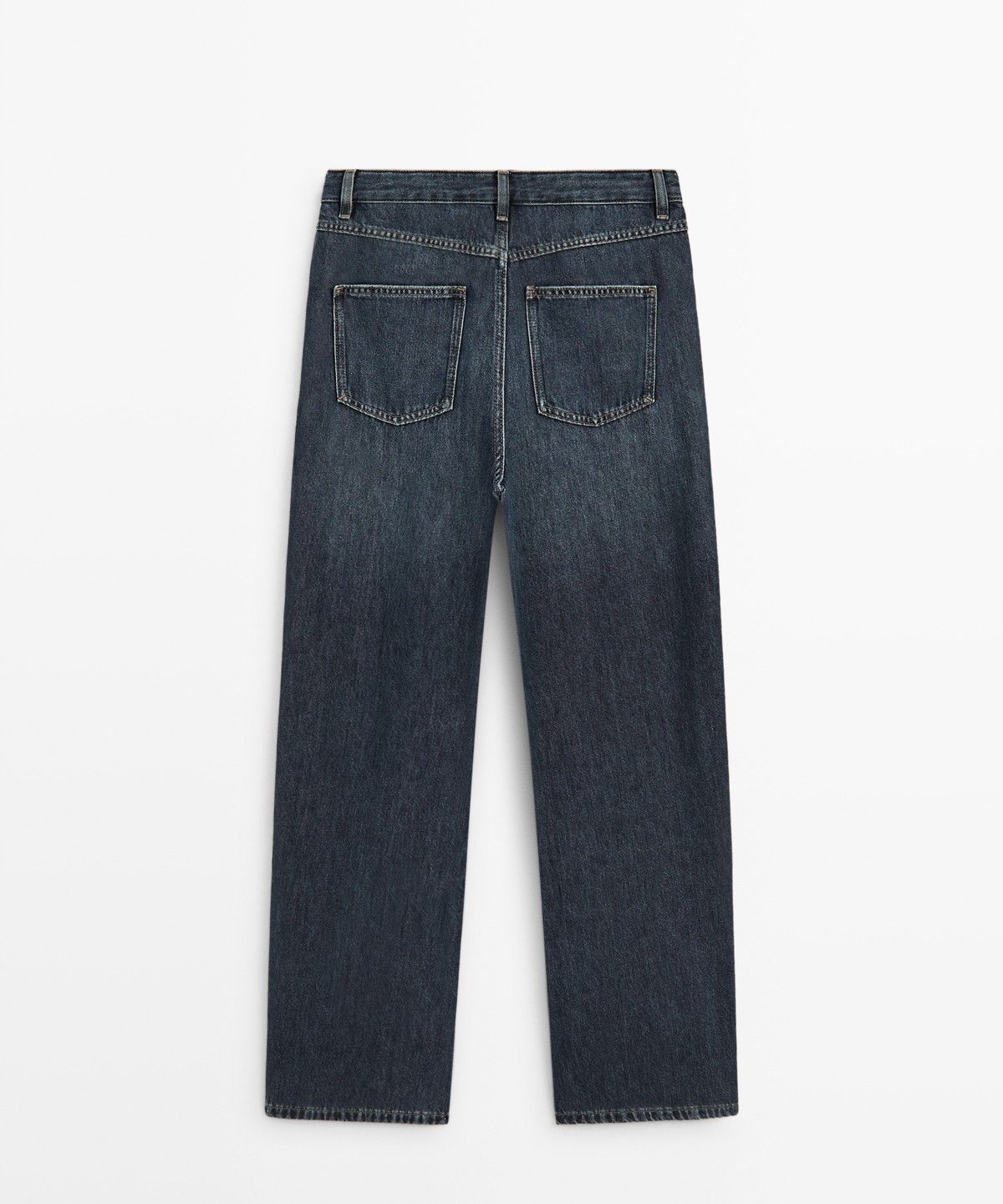 마시모두띠(MASSIMO DUTTI) 하이라이즈 릴랙스 핏 배럴 진