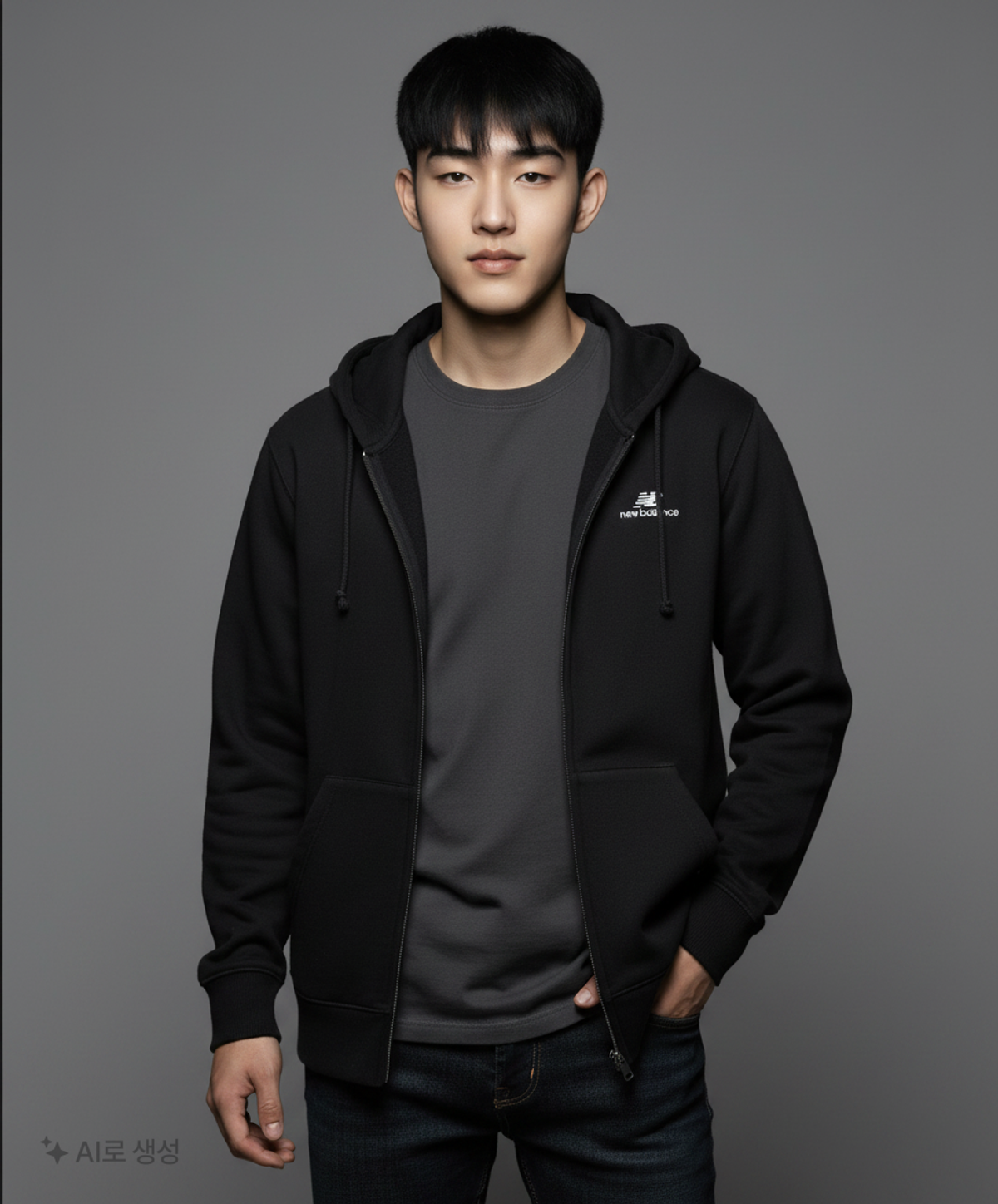 뉴발란스(NEW BALANCE) 후드 집업 95