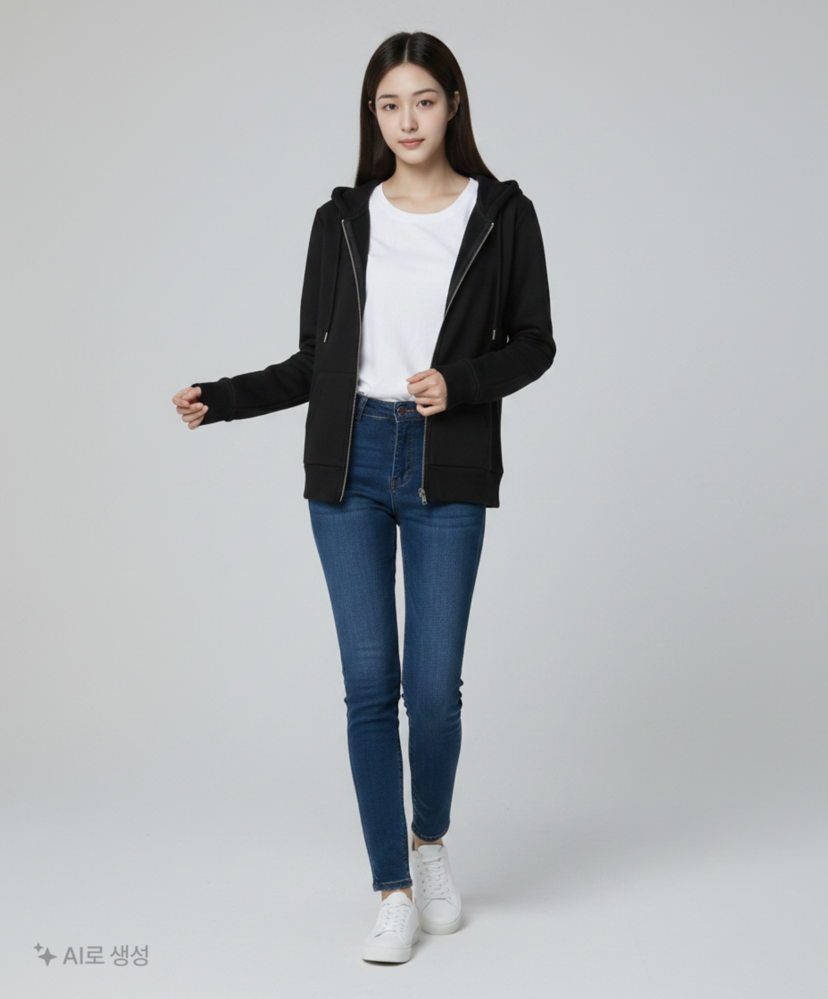 티비제이(TBJ) 후드 집업 90