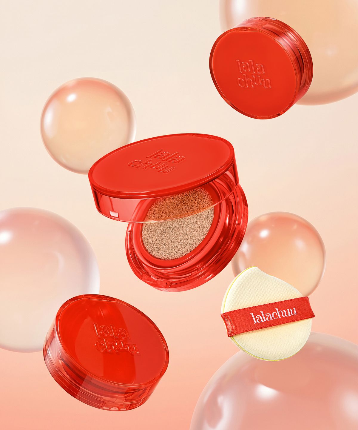 라라츄(LALACHUU) 슬릭 핏 커버 쿠션 16g (SPF50+ PA++++)