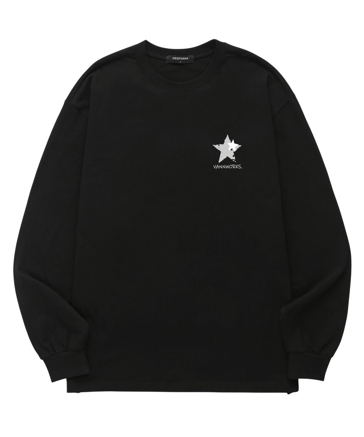 밴웍스(VANNWORKS) 2STAR HORSE 롱슬리브 (VLS0230) 블랙