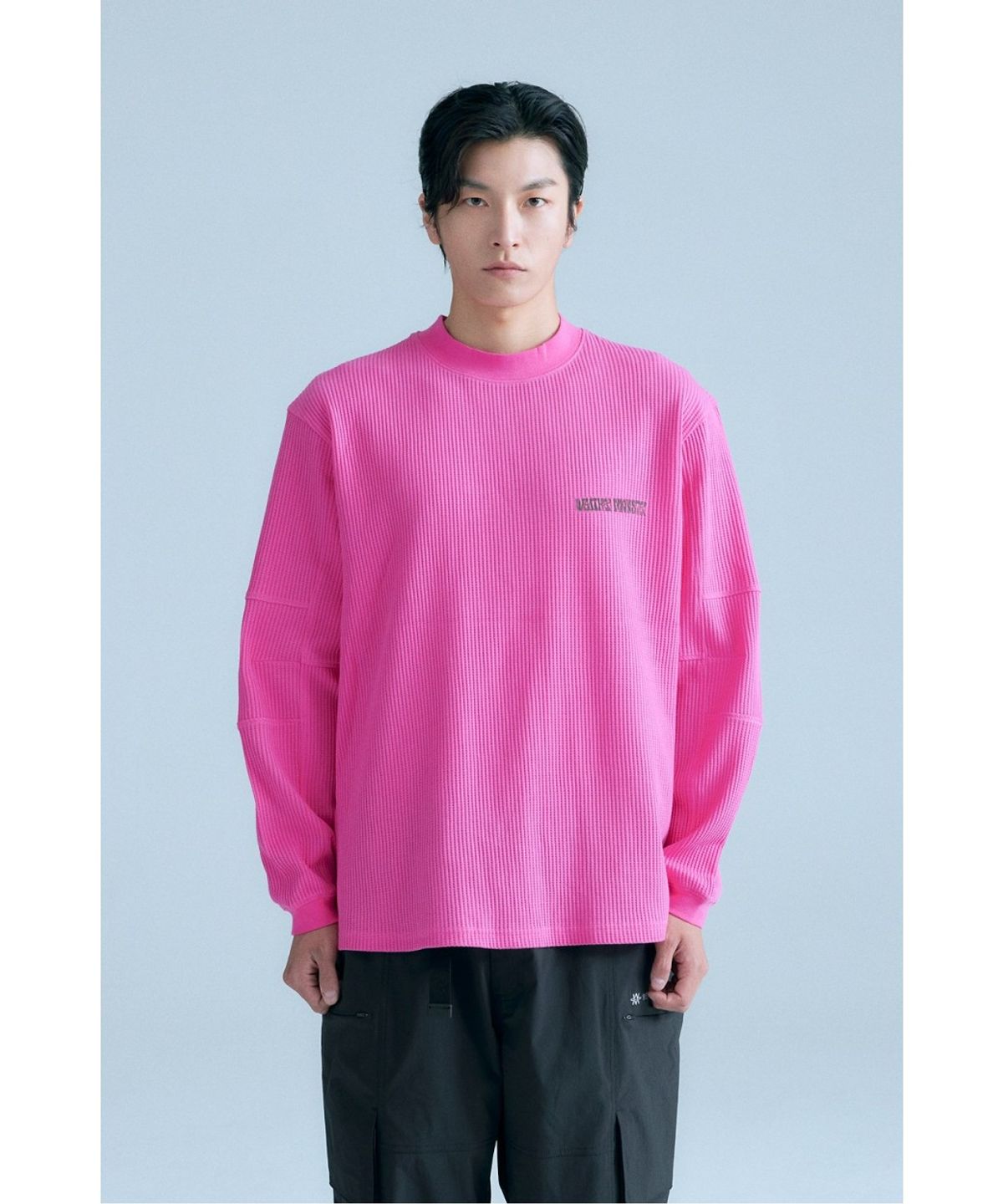 코오롱스포츠(KOLON SPORT) WM 와플 크루넥 티 8UTBA26304PIN