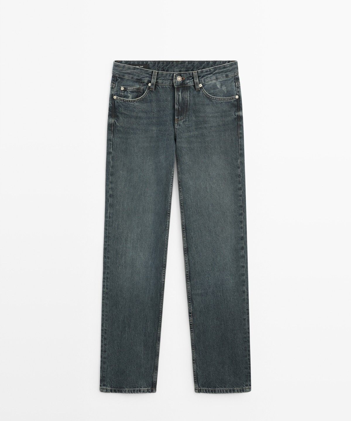 마시모두띠(MASSIMO DUTTI) 로우라이즈 스트레이트 핏 진