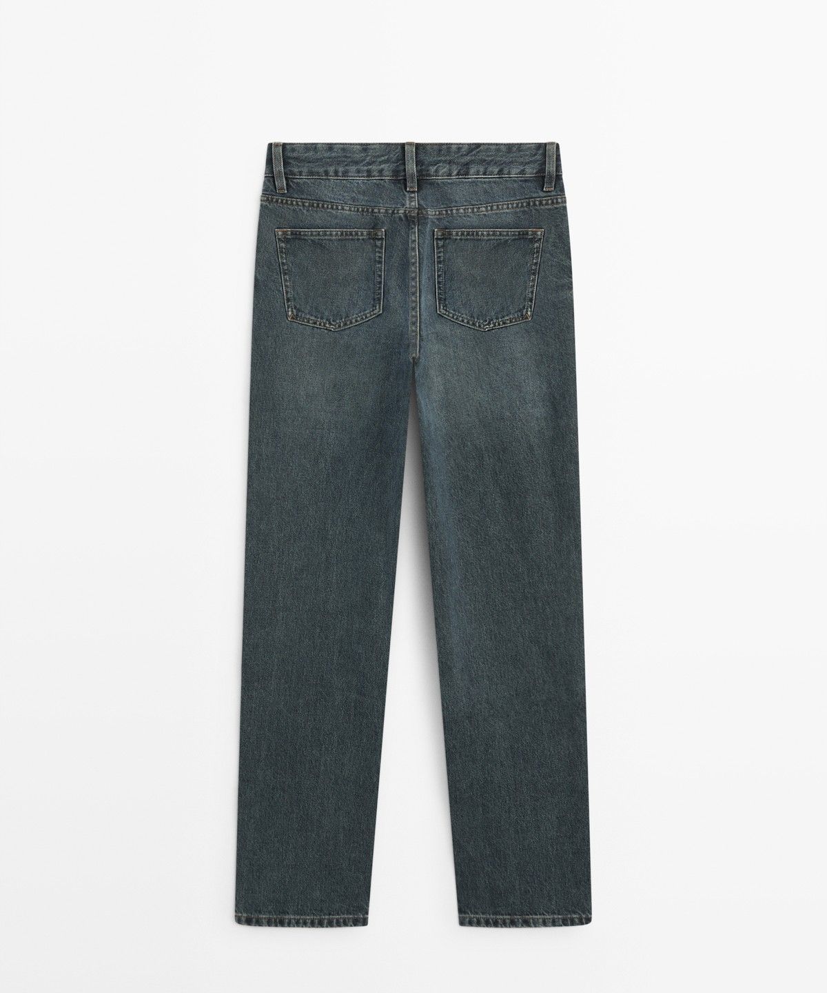 마시모두띠(MASSIMO DUTTI) 로우라이즈 스트레이트 핏 진