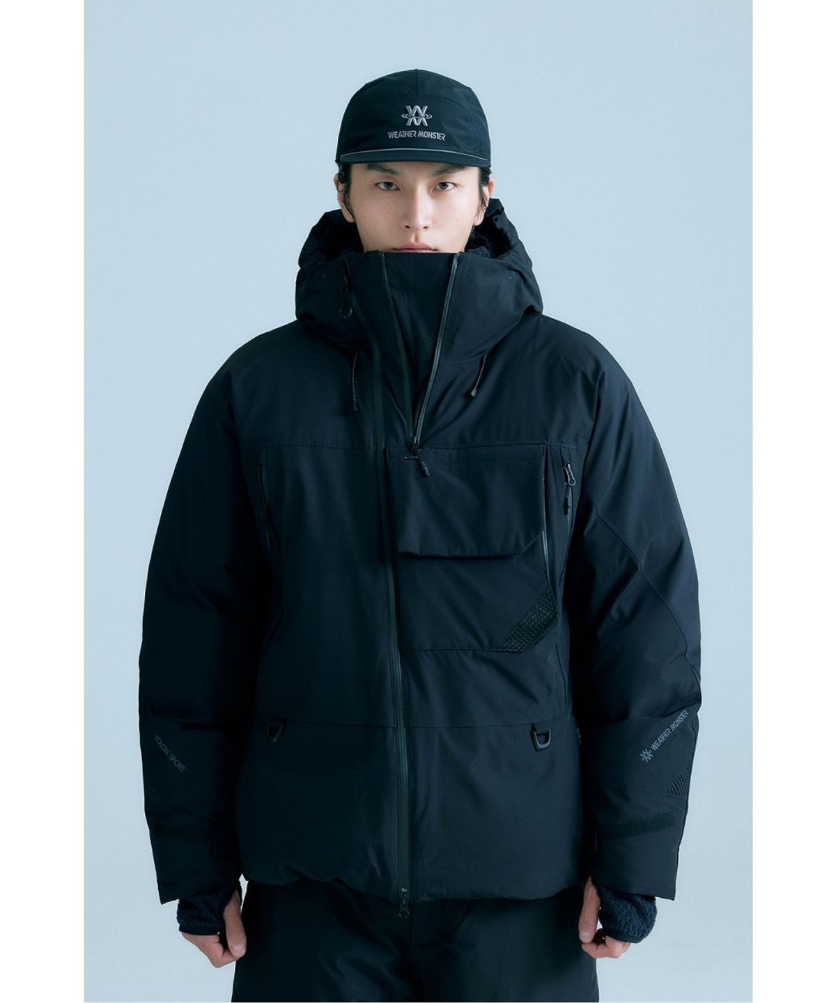 코오롱스포츠(KOLON SPORT) WM 고어텍스 캠프캡 8NREA26301BLK