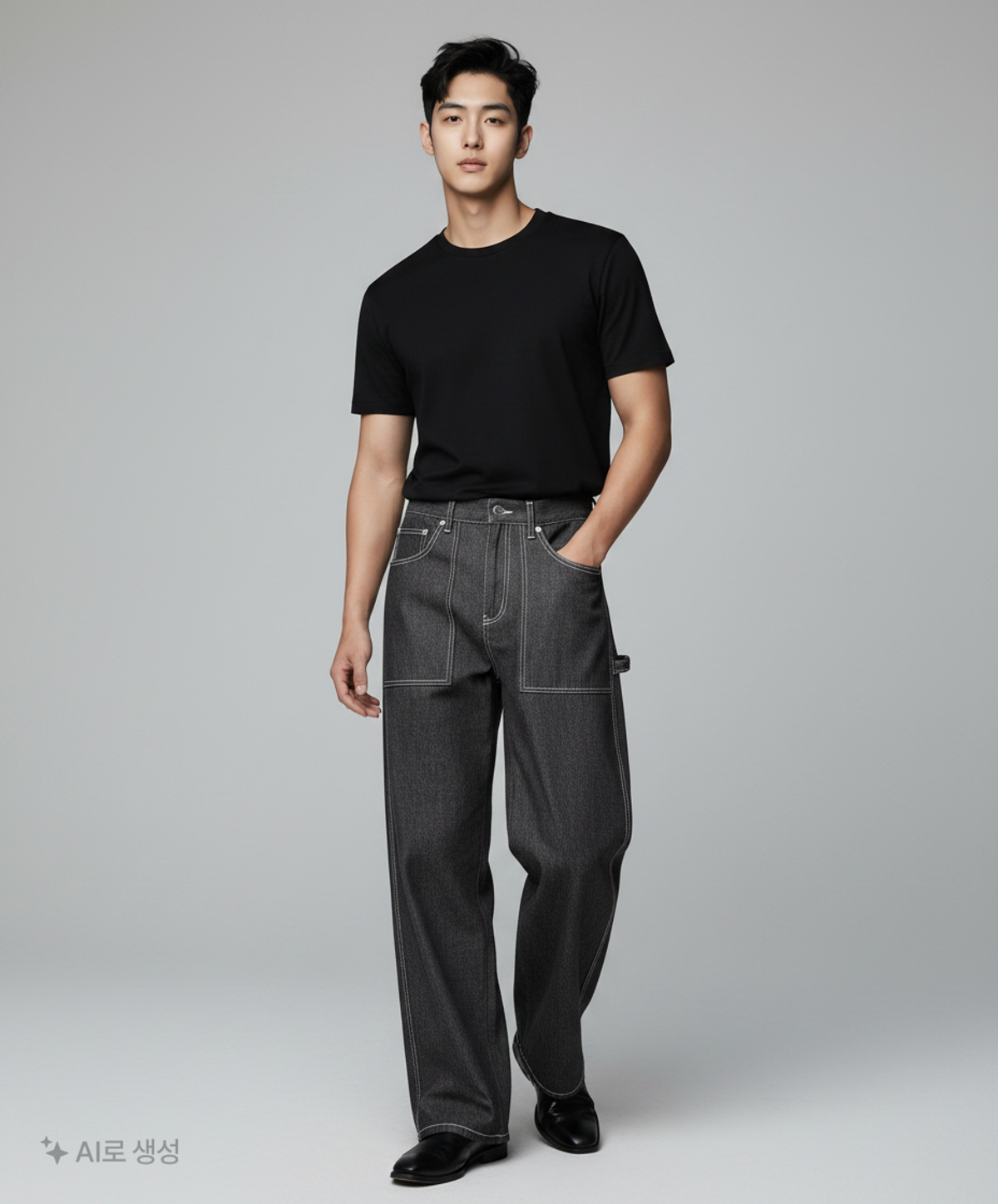 엑스톤즈(XTONZ) 청/데님 팬츠 S