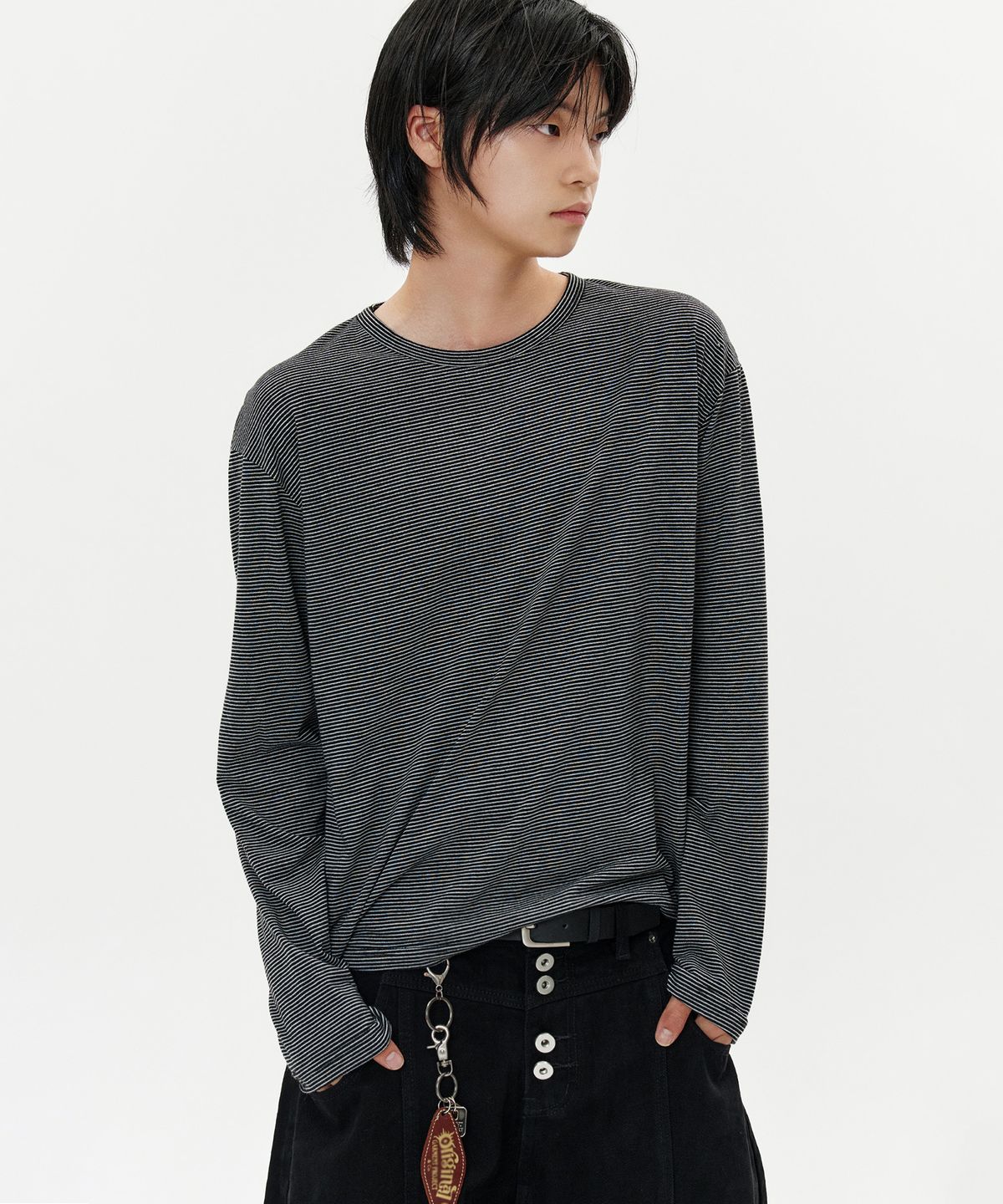 딥센스(DEEP SENSE) Vintage Stripe T-shirt