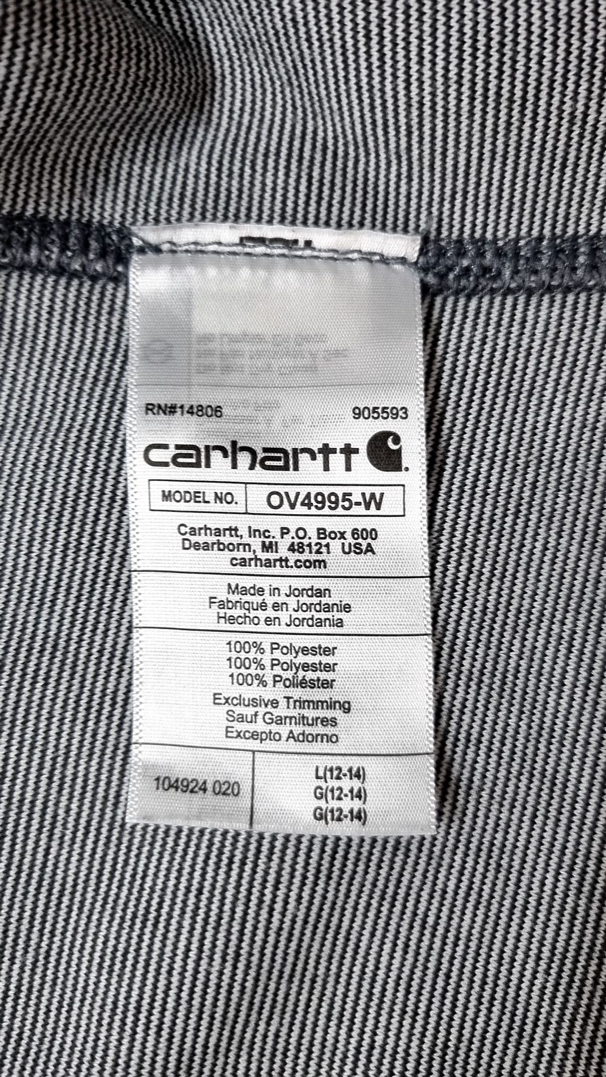 칼하트(CARHARTT) 베스트 L