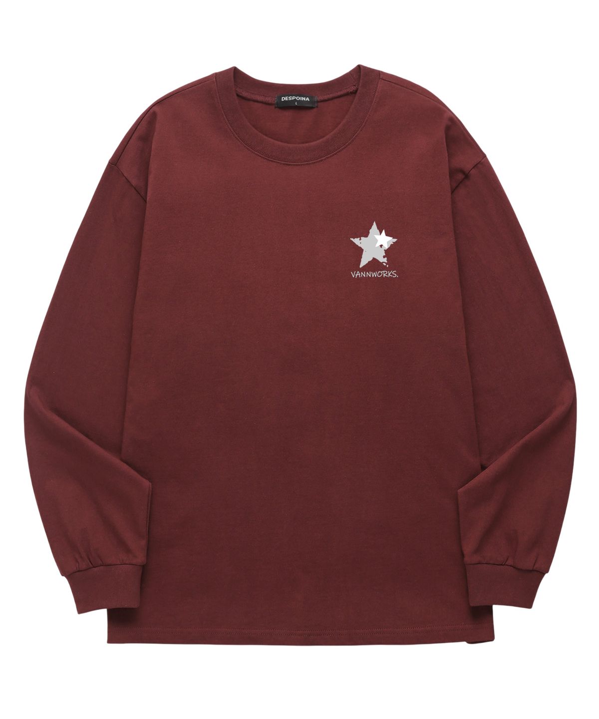 밴웍스(VANNWORKS) 2STAR HORSE 롱슬리브 (VLS0230) 버건디