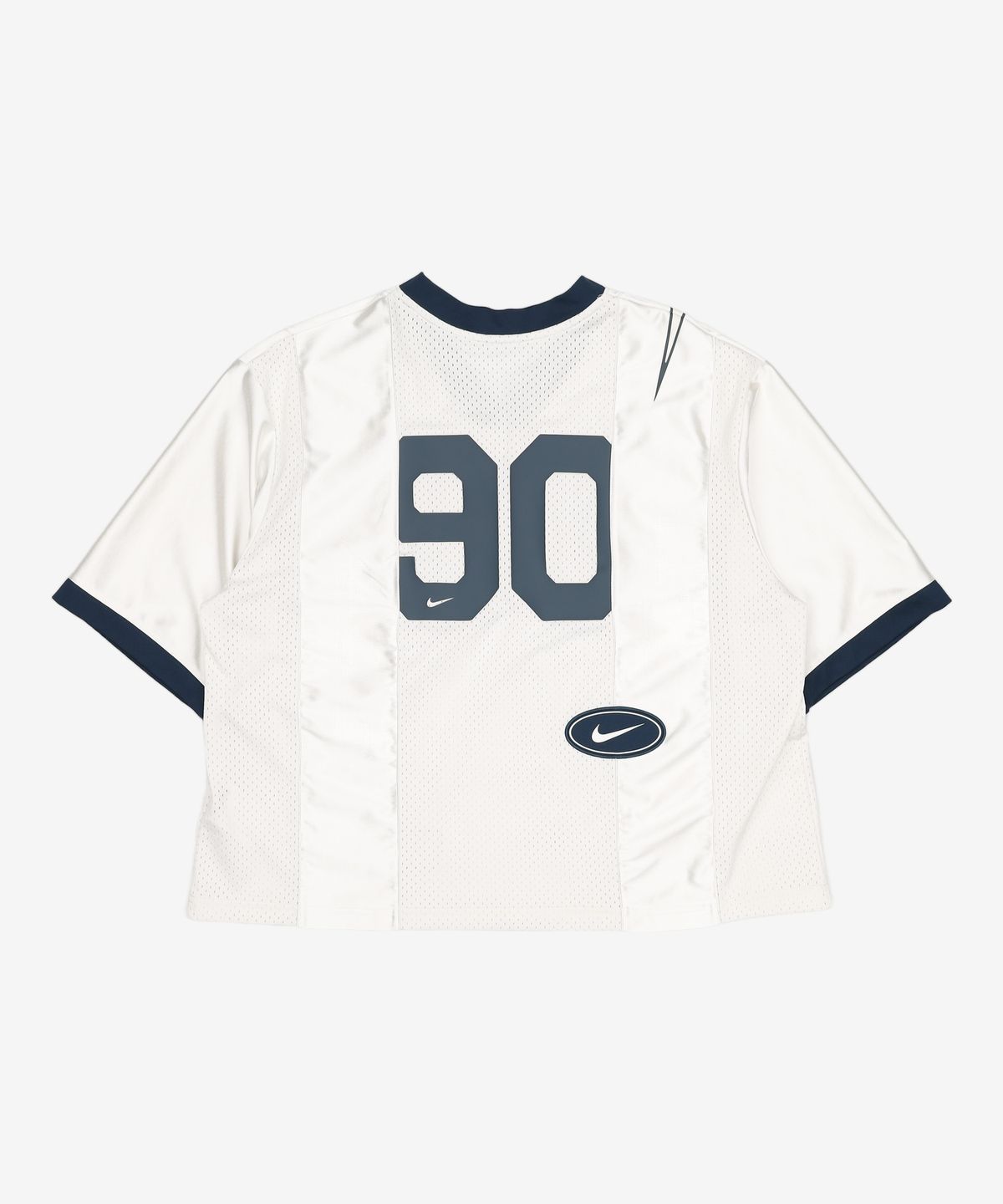 나이키(NIKE) 스포츠웨어 스트리트 오버사이즈 반소매 그래픽 저지 W - 세일:아머리 네이비 / HJ0281-133 L
