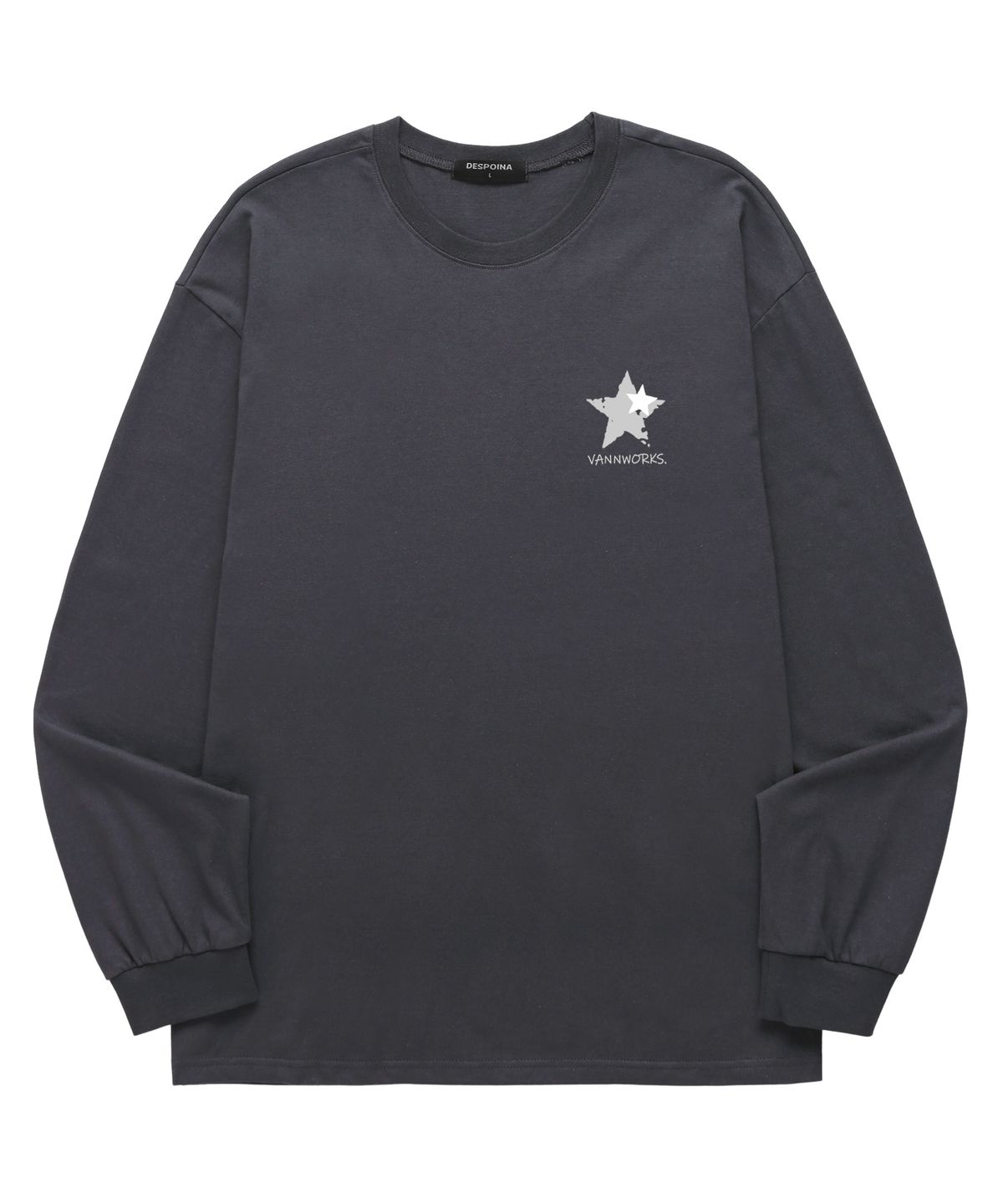 밴웍스(VANNWORKS) 2STAR HORSE 롱슬리브 (VLS0230) 차콜
