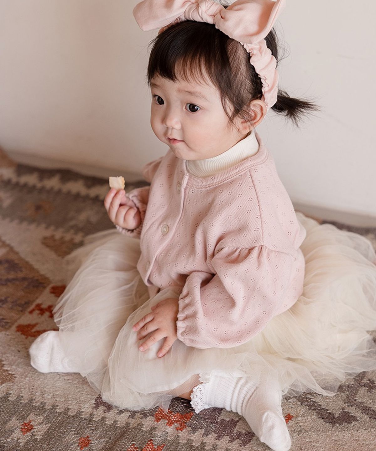 아림클로젯(ARIMCLOSET) 귀여운 너가 좋아하는 포근 가디건 - 아기 간절기 아우터