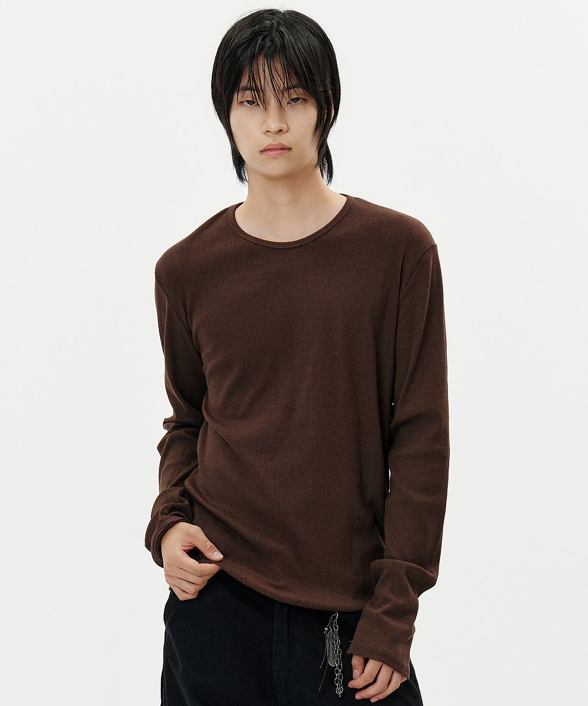 딥센스(DEEP SENSE) Slim Fit Layered T-Shirt  - 3color