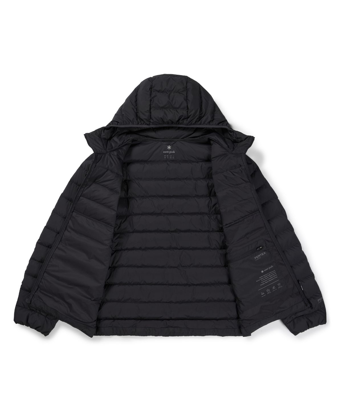 스노우피크 어패럴(SNOWPEAK APPAREL) 에어노바 퍼텍스 퀀텀 경량 다운 자켓 (S26WUPDJ12) Black