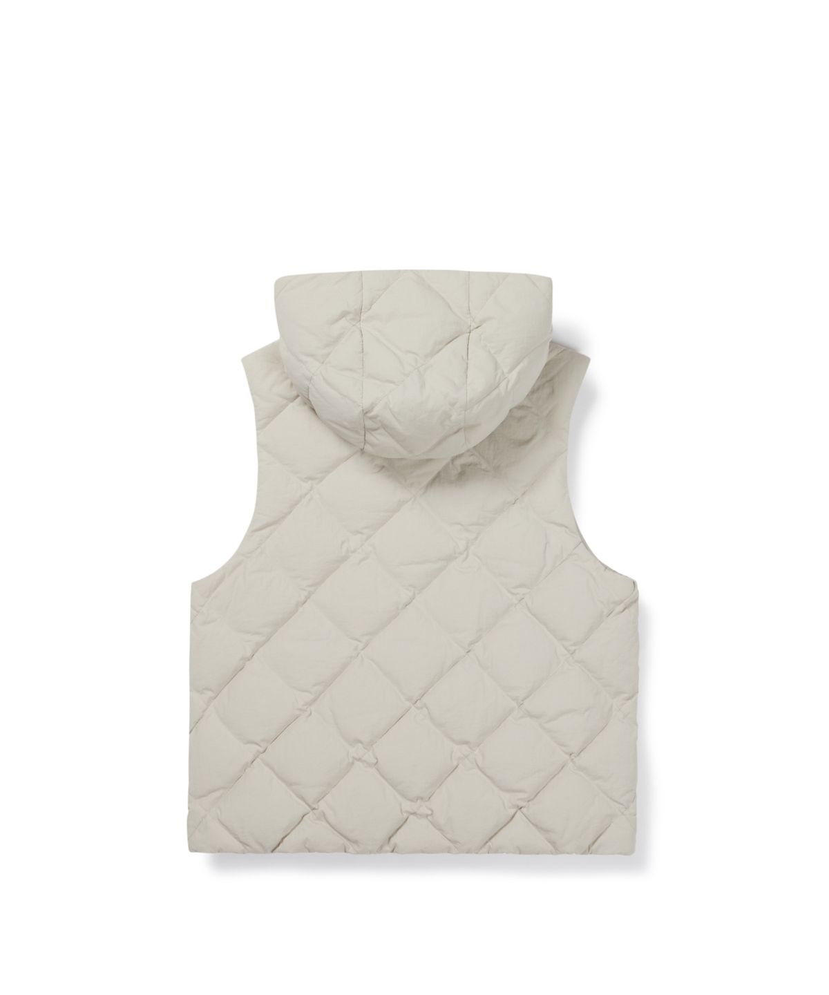 스노우피크 어패럴(SNOWPEAK APPAREL) 랜드 여성 다이아 퀼팅 경량 다운 베스트 (S26WWGDV63) Light Beige