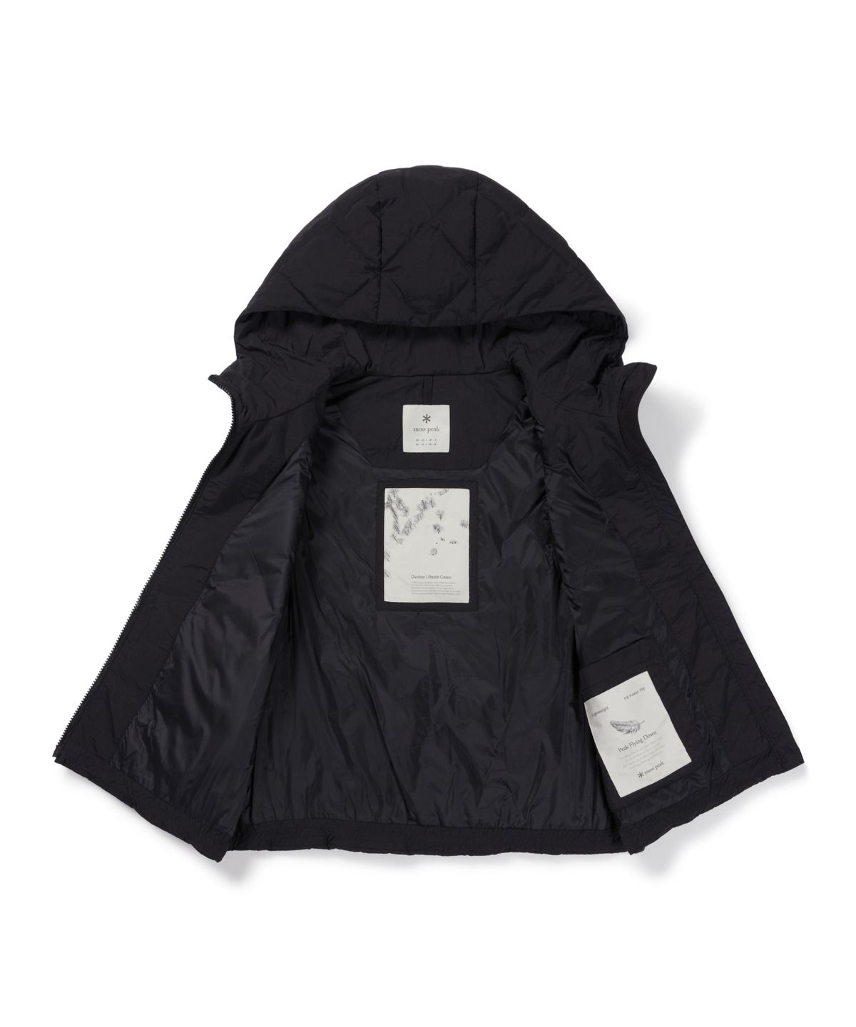 스노우피크 어패럴(SNOWPEAK APPAREL) 랜드 여성 다이아 퀼팅 경량 다운 베스트 (S26WWGDV63) Dark Charcoal