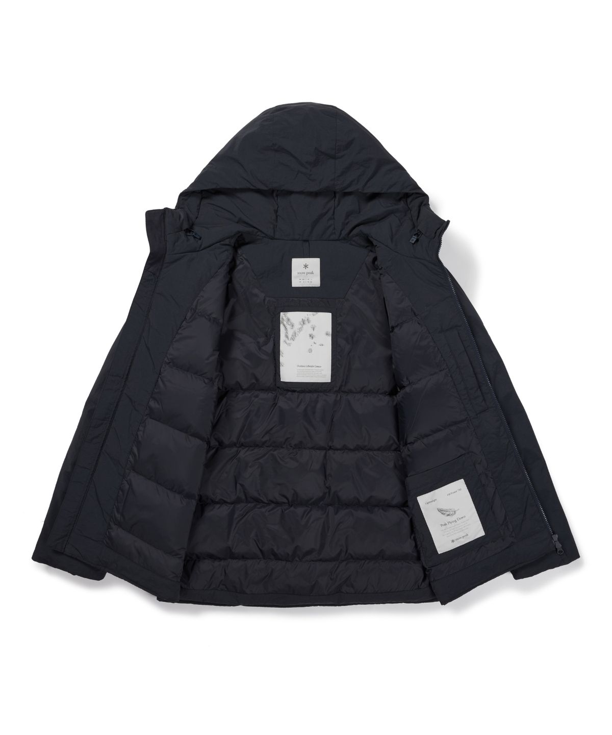스노우피크 어패럴(SNOWPEAK APPAREL) 랜드 후드 경량 다운 자켓 (S26WMGDJ50) Dark Navy