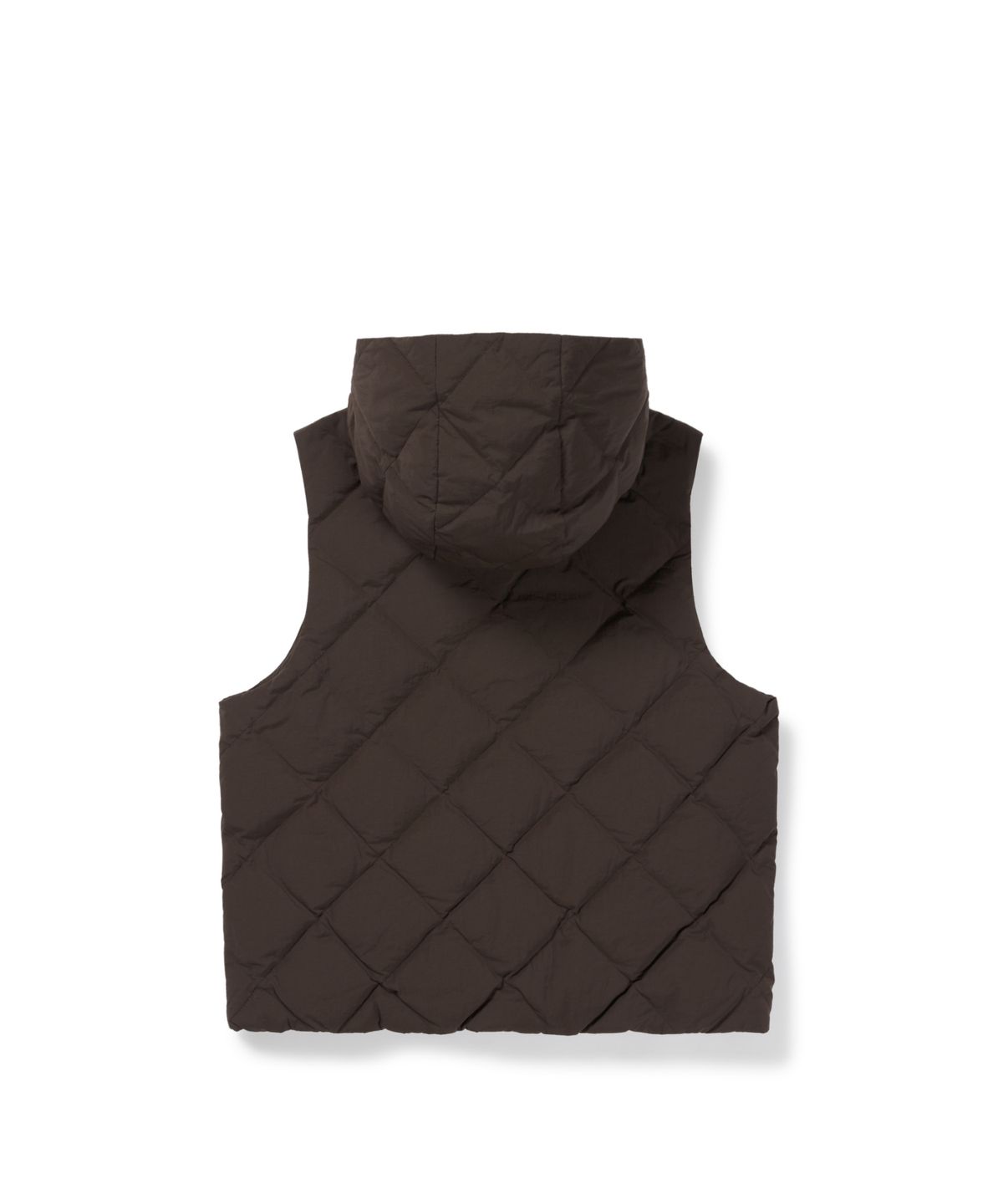 스노우피크 어패럴(SNOWPEAK APPAREL) 랜드 여성 다이아 퀼팅 경량 다운 베스트 (S26WWGDV63) Choco Brown