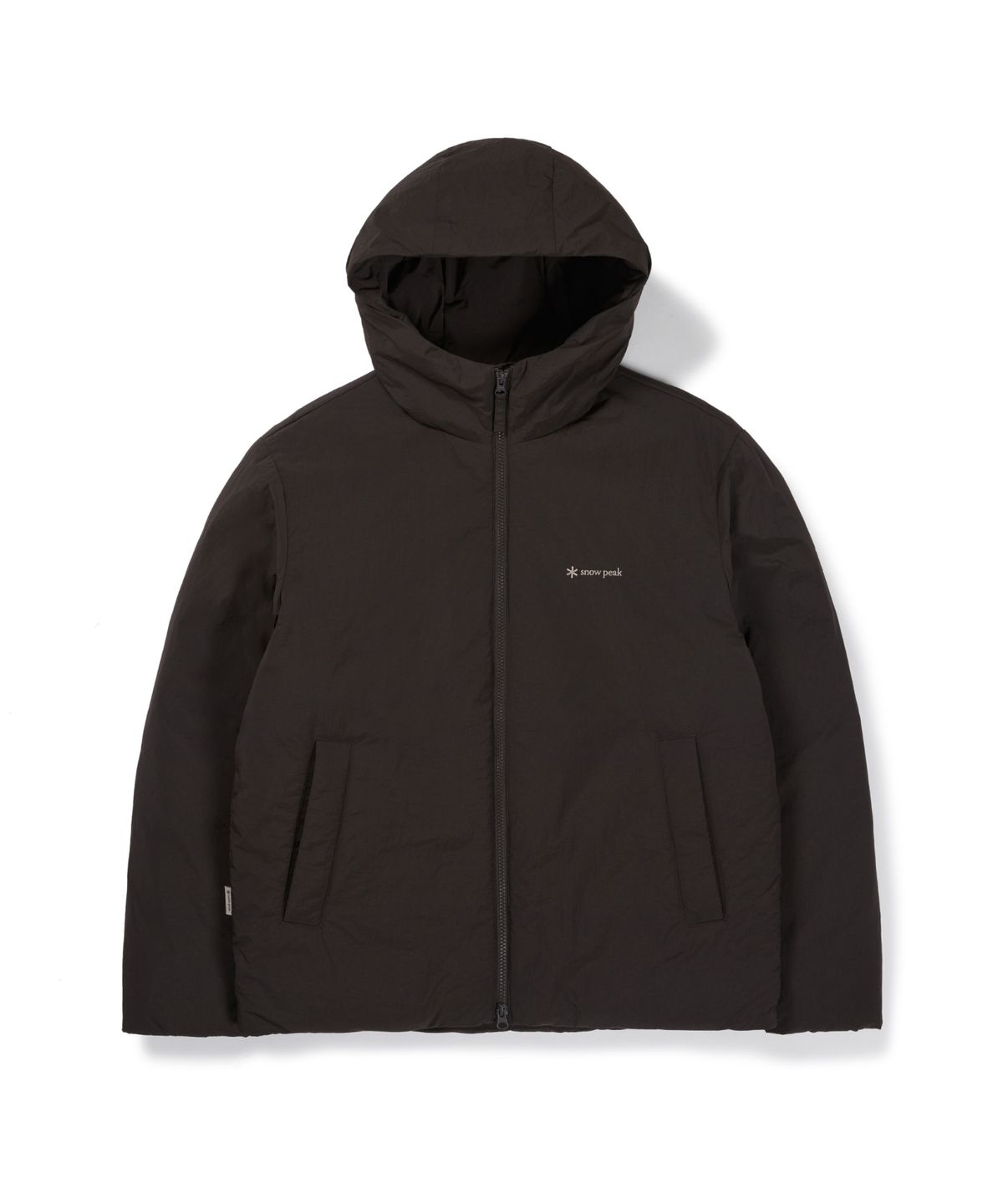 스노우피크 어패럴(SNOWPEAK APPAREL) 랜드 후드 경량 다운 자켓 (S26WMGDJ50) Choco Brown
