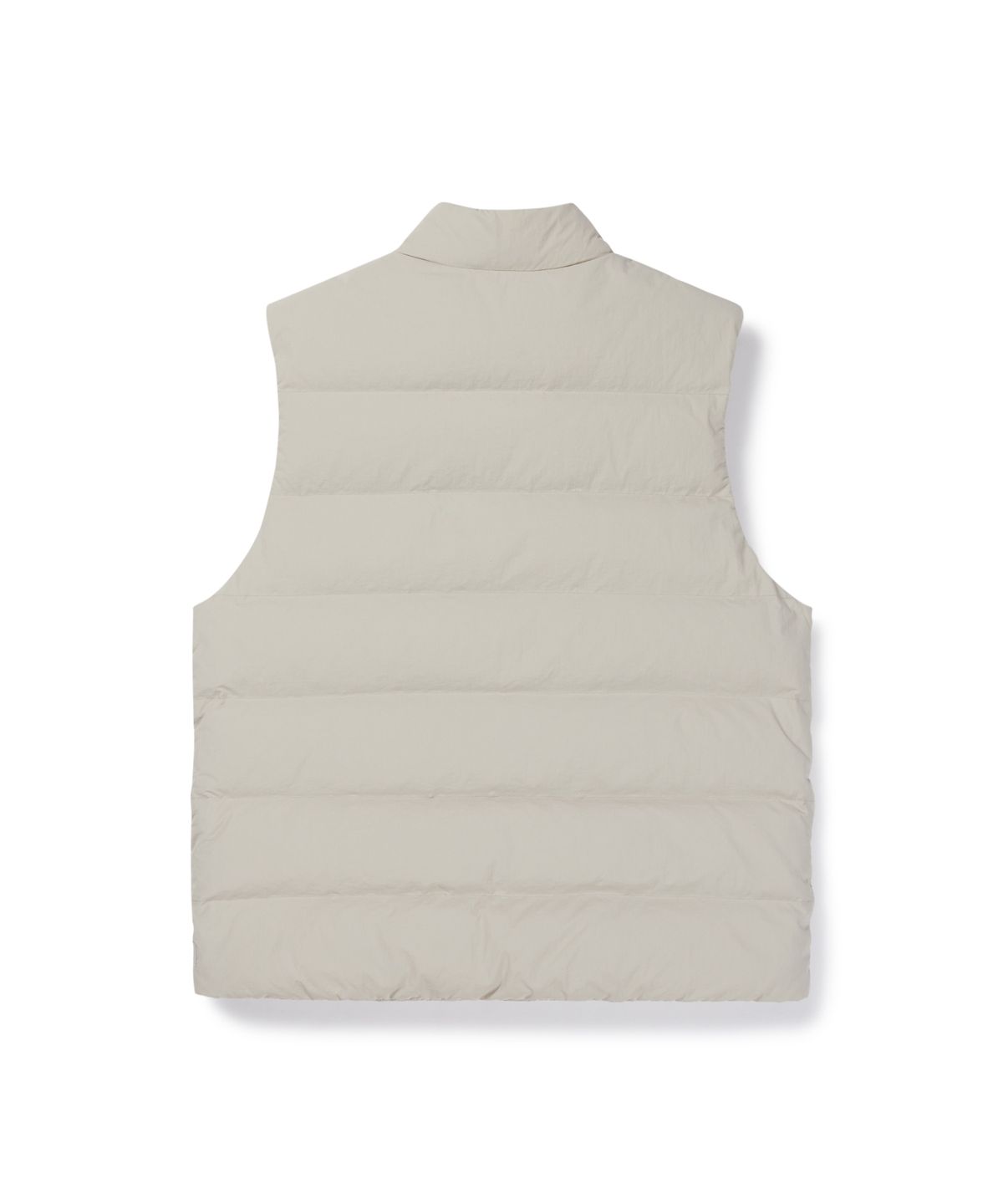 스노우피크 어패럴(SNOWPEAK APPAREL) 랜드 스탠드넥 경량 다운 베스트 (S26WMGDV64) Light Beige