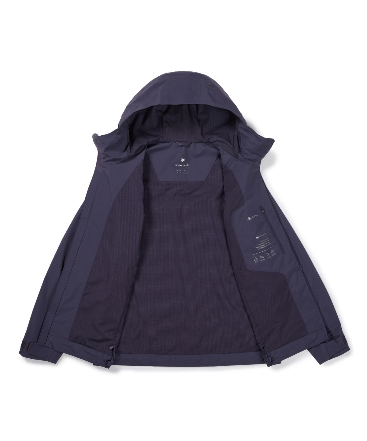 스노우피크 어패럴(SNOWPEAK APPAREL) 고어텍스 2L 방수 자켓 (S26FMPJK02) Purple Gray