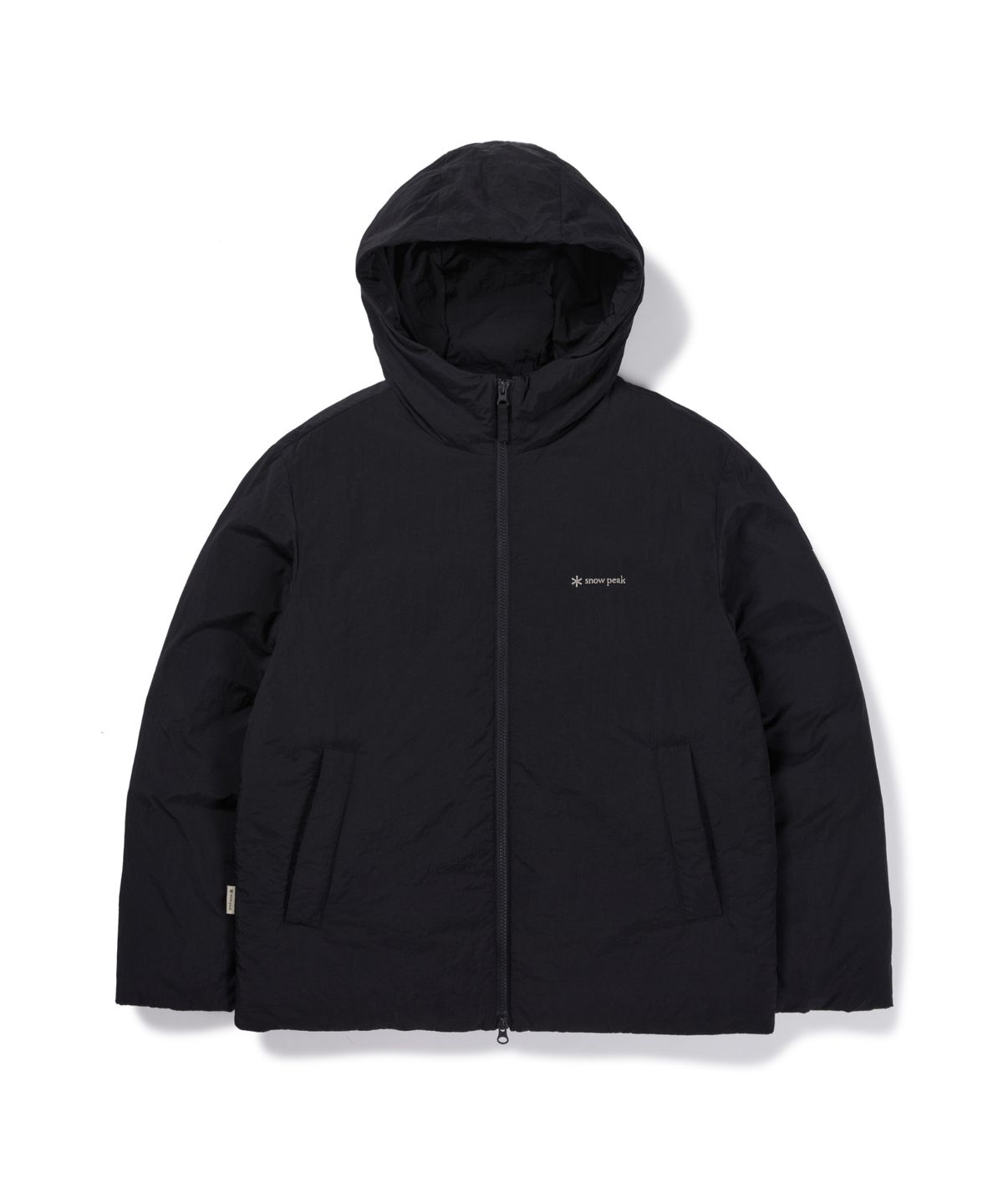 스노우피크 어패럴(SNOWPEAK APPAREL) 랜드 후드 경량 다운 자켓 (S26WMGDJ50) Black